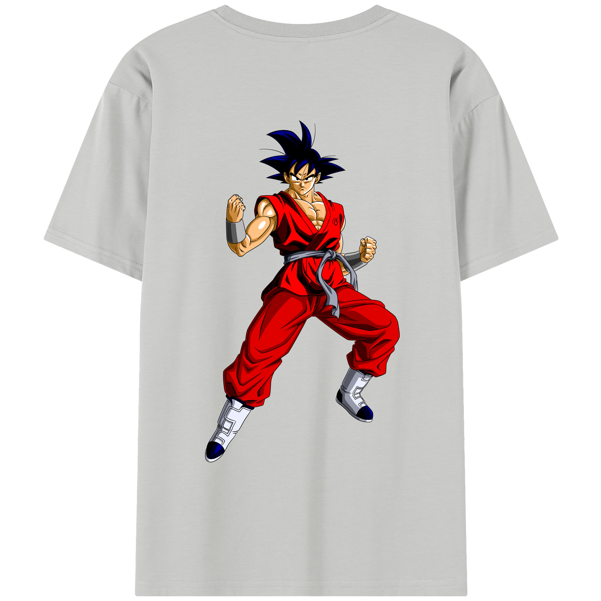 （画像用） ドラゴンボール 孫悟空（そん ごくう）Son Goku カカロット DRAGON BALL Kakarotto レディース半袖Tシャツ(バックプリント)