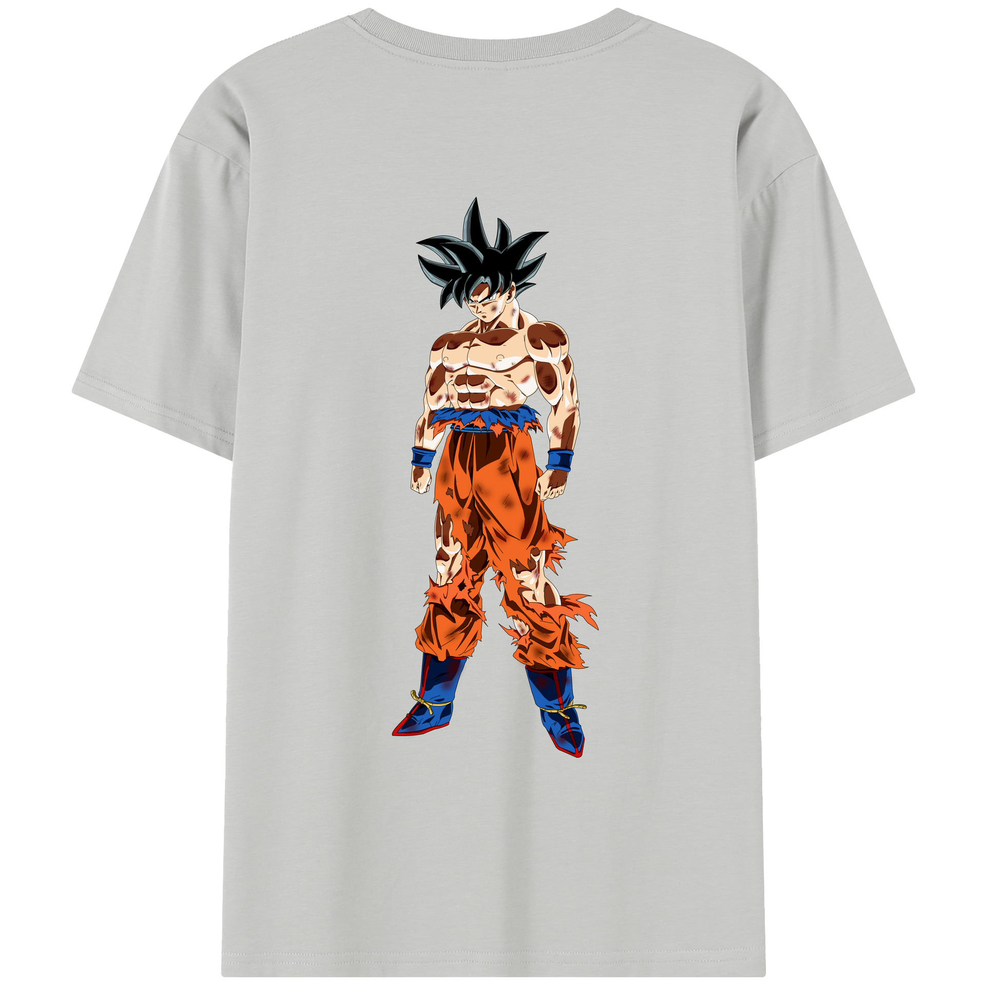 （画像用） ドラゴンボール 孫悟空（そん ごくう）Son Goku カカロット DRAGON BALL Kakarotto レディース半袖Tシャツ(バックプリント)