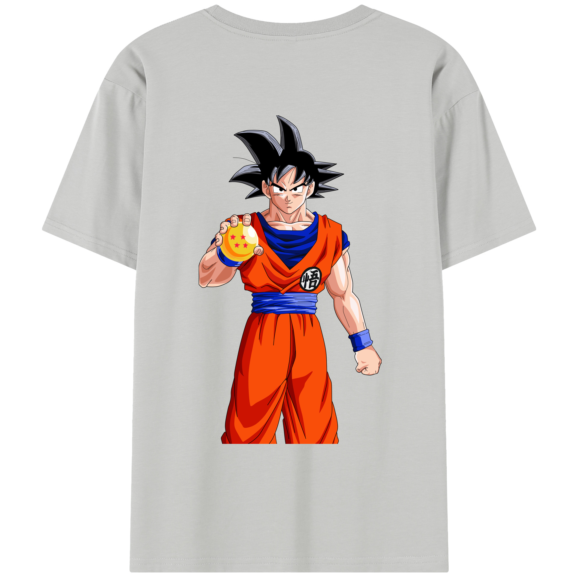（画像用） ドラゴンボール 孫悟空（そん ごくう）Son Goku カカロット DRAGON BALL Kakarotto レディース半袖Tシャツ(バックプリント)