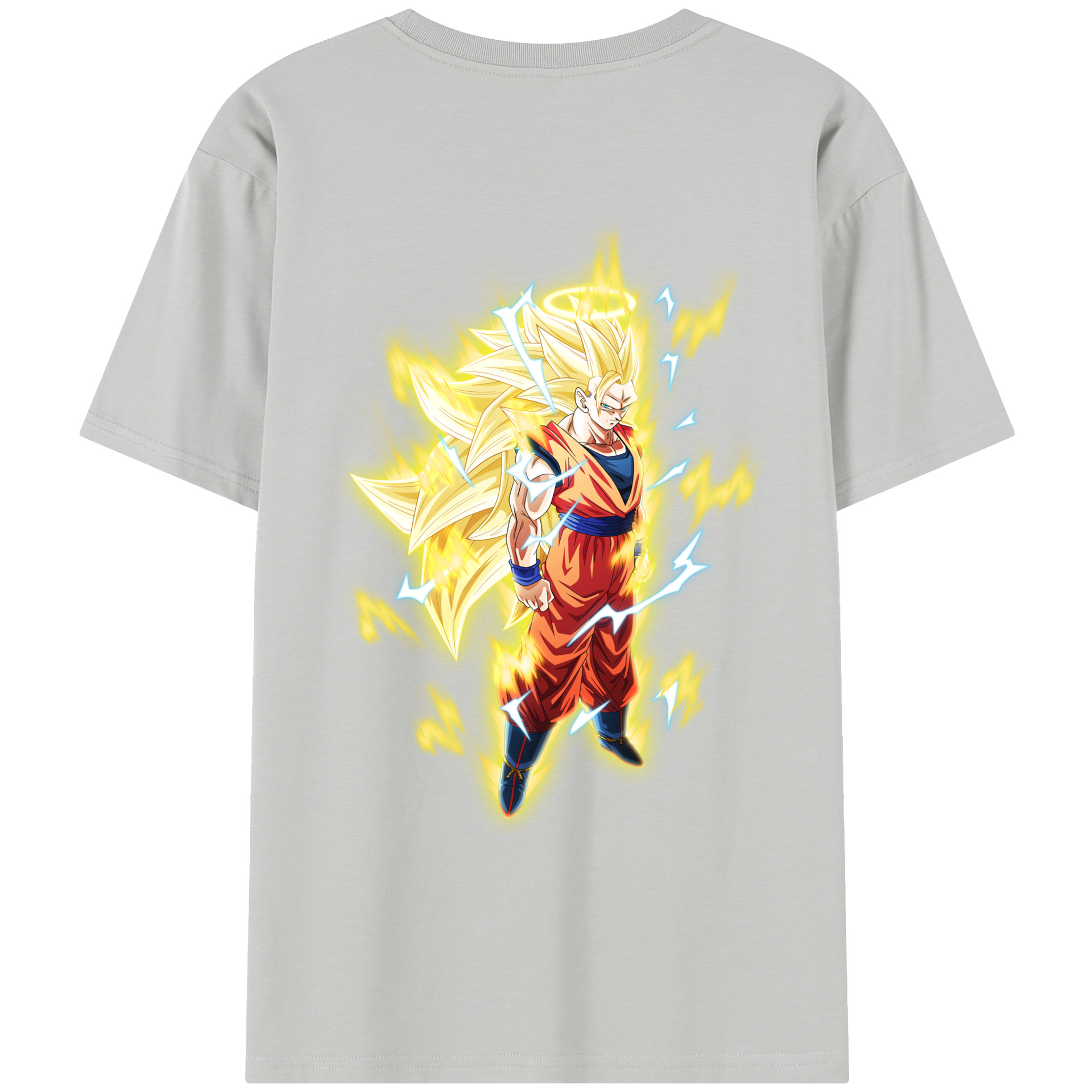 （画像用） ドラゴンボール 孫悟空（そん ごくう）Son Goku カカロット DRAGON BALL Kakarotto レディース半袖Tシャツ(バックプリント)