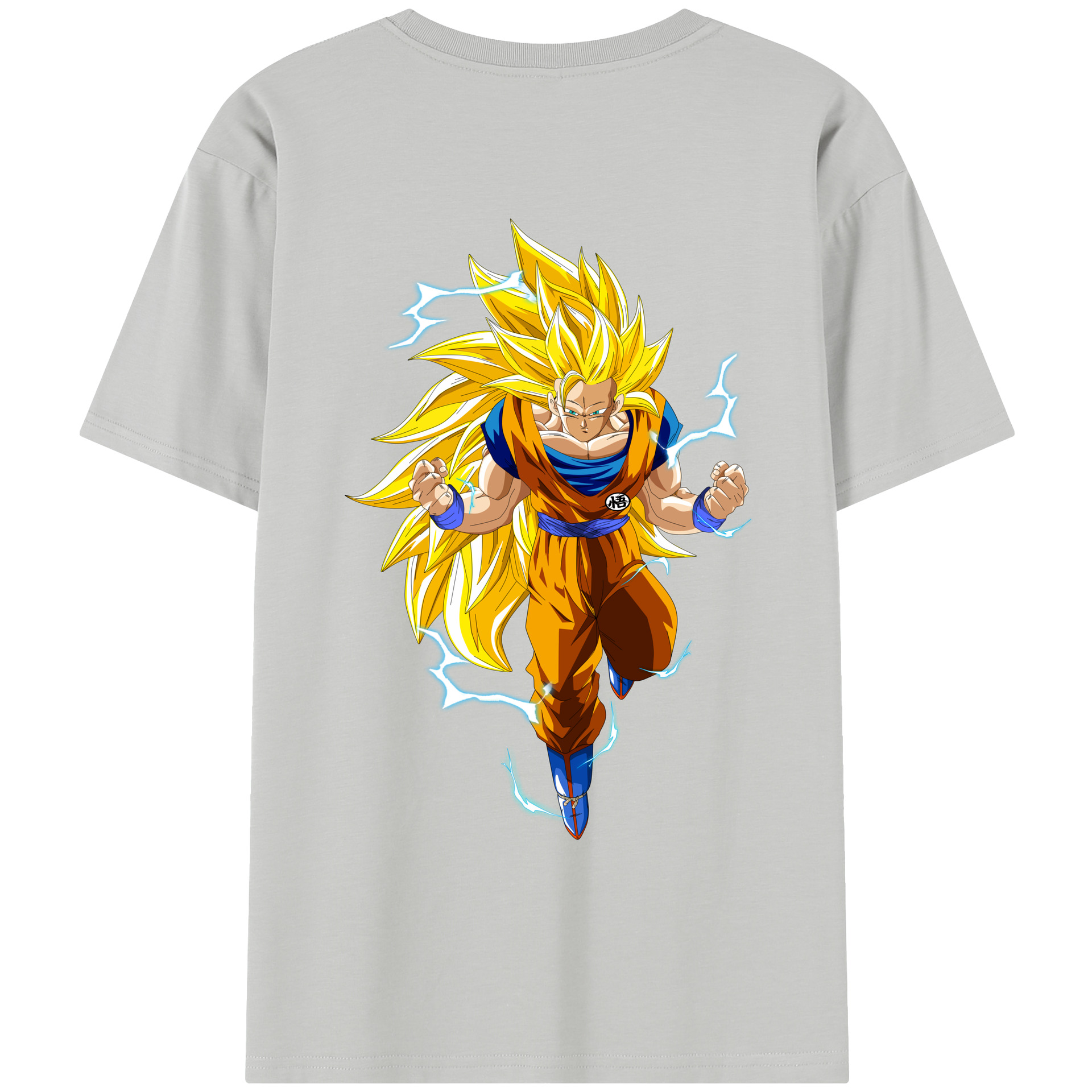 （画像用） ドラゴンボール 孫悟空（そん ごくう）Son Goku カカロット DRAGON BALL Kakarotto レディース半袖Tシャツ(バックプリント)