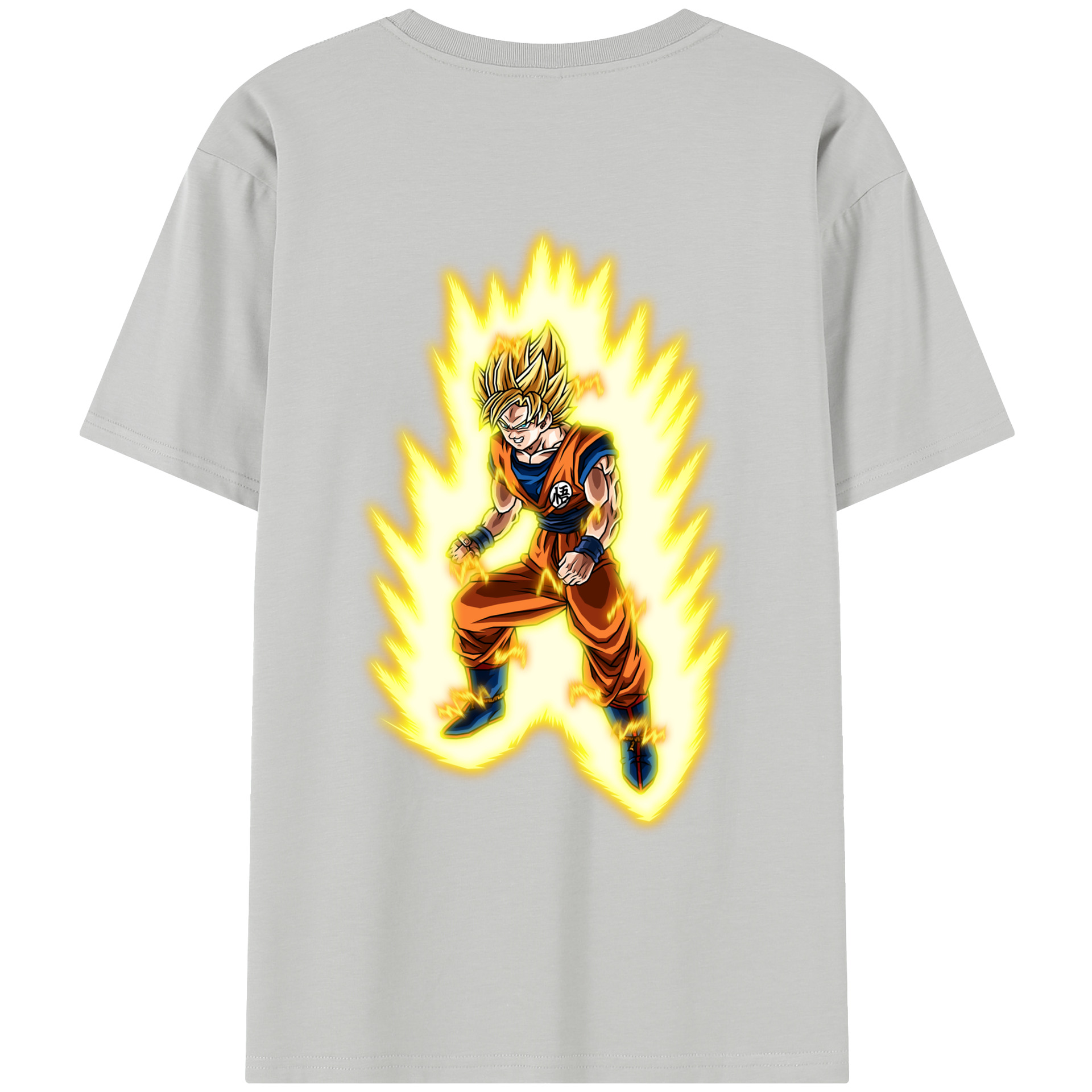（画像用） ドラゴンボール 孫悟空（そん ごくう）Son Goku カカロット DRAGON BALL Kakarotto レディース半袖Tシャツ(バックプリント)