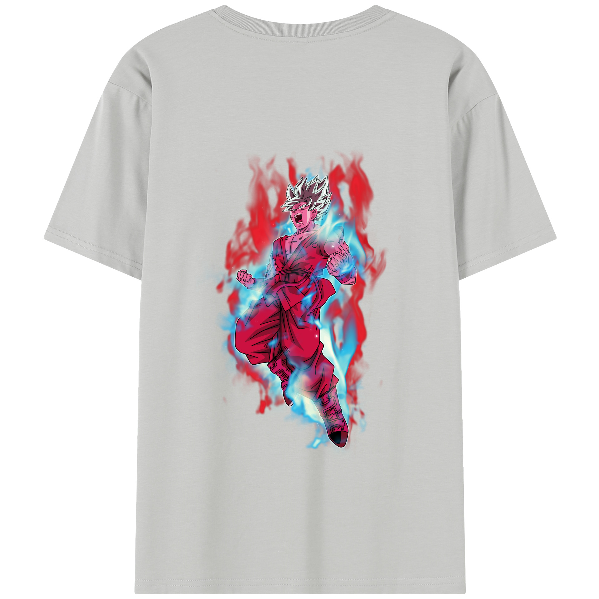 （画像用） ドラゴンボール 孫悟空（そん ごくう）Son Goku カカロット DRAGON BALL Kakarotto レディース半袖Tシャツ(バックプリント)