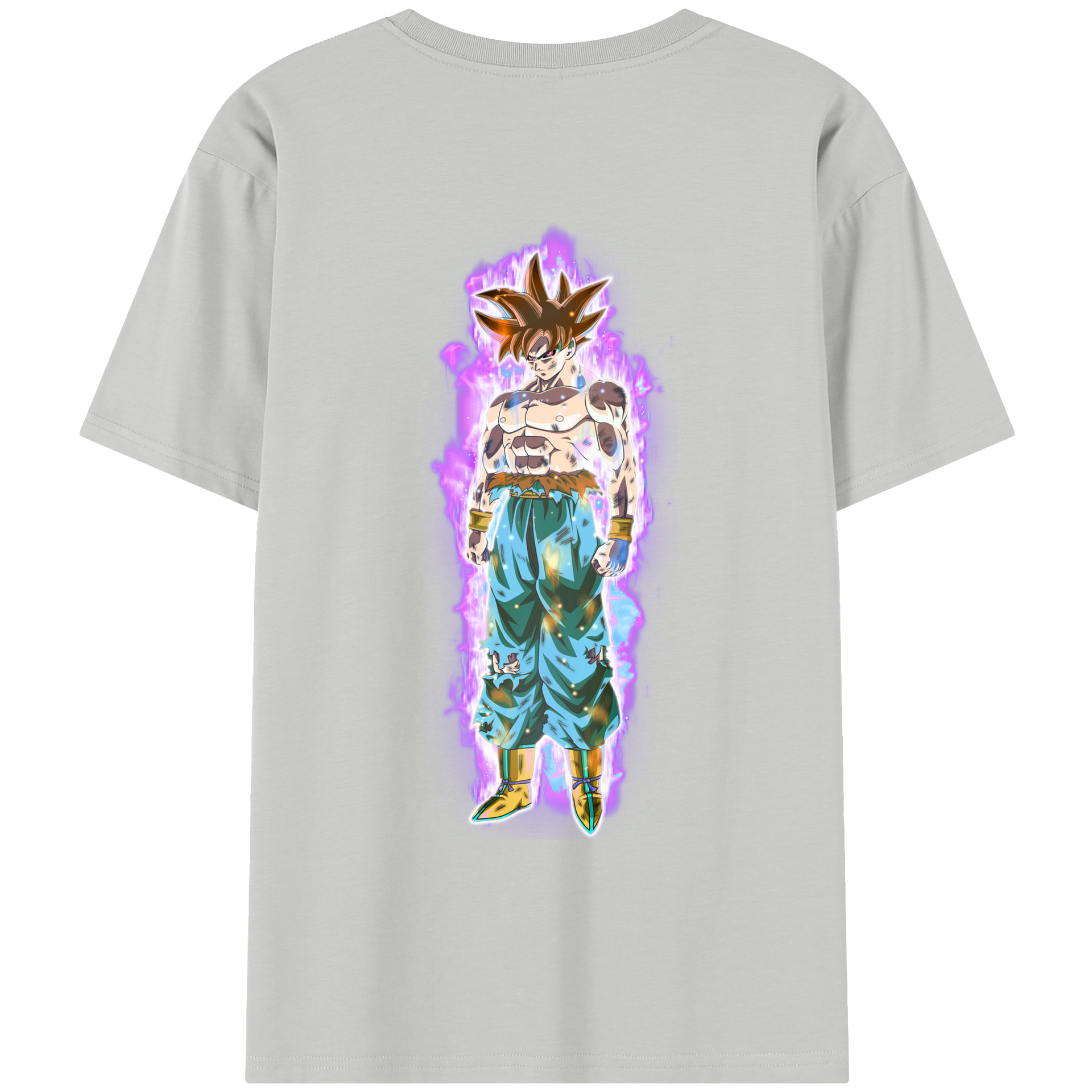 （画像用） ドラゴンボール 孫悟空（そん ごくう）Son Goku カカロット DRAGON BALL Kakarotto レディース半袖Tシャツ(バックプリント)