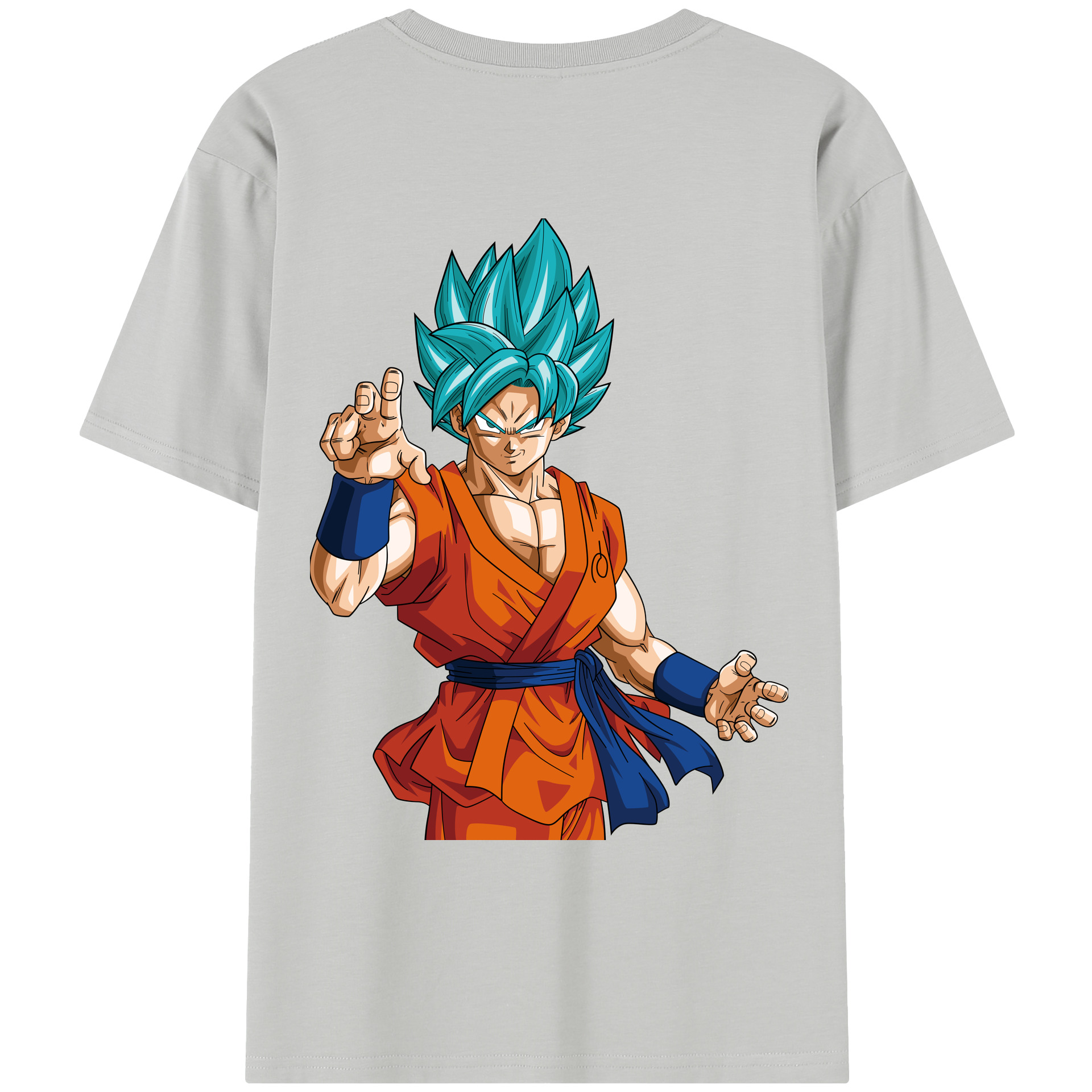 （画像用） ドラゴンボール 孫悟空（そん ごくう）Son Goku カカロット DRAGON BALL Kakarotto レディース半袖Tシャツ(バックプリント)