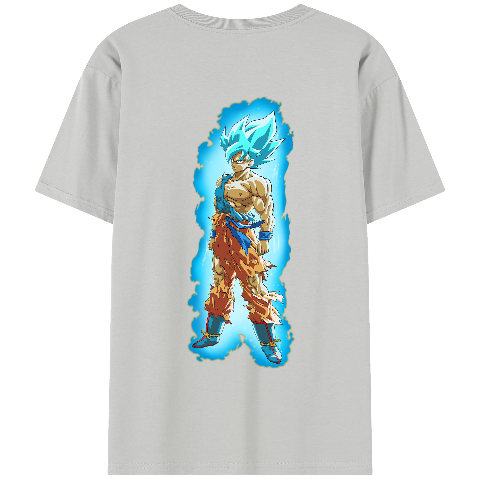 （画像用） ドラゴンボール 孫悟空（そん ごくう）Son Goku カカロット DRAGON BALL Kakarotto レディース半袖Tシャツ(バックプリント)