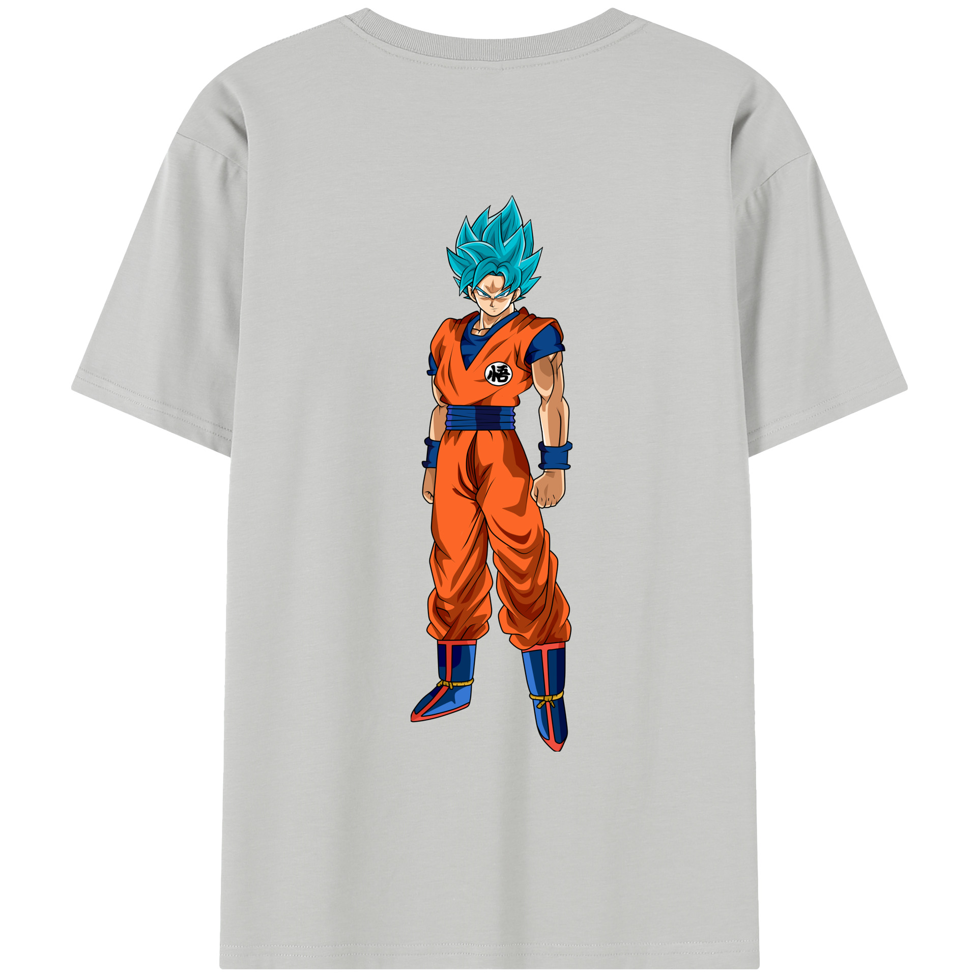 （画像用） ドラゴンボール 孫悟空（そん ごくう）Son Goku カカロット DRAGON BALL Kakarotto レディース半袖Tシャツ(バックプリント)