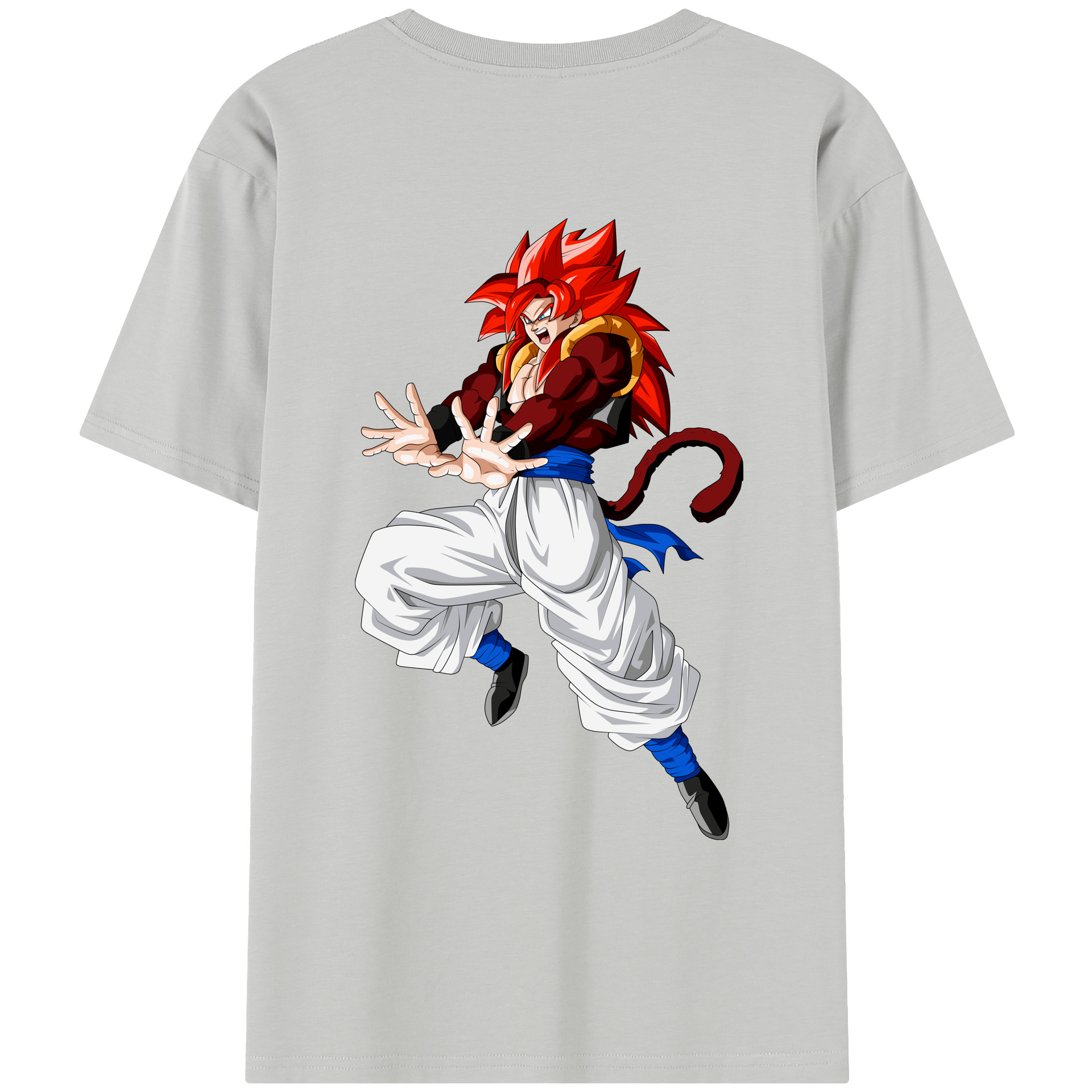（画像用） ドラゴンボール 孫悟空（そん ごくう）Son Goku カカロット DRAGON BALL Kakarotto レディース半袖Tシャツ(バックプリント)