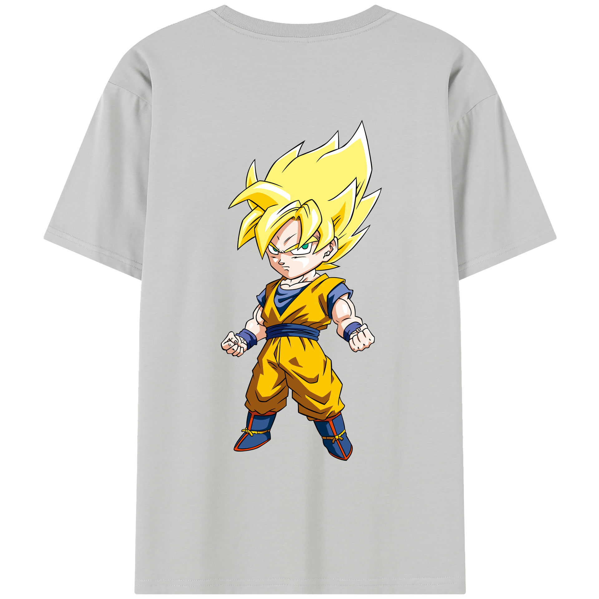 （画像用） ドラゴンボール 孫悟空（そん ごくう）Son Goku カカロット DRAGON BALL Kakarotto レディース半袖Tシャツ(バックプリント)