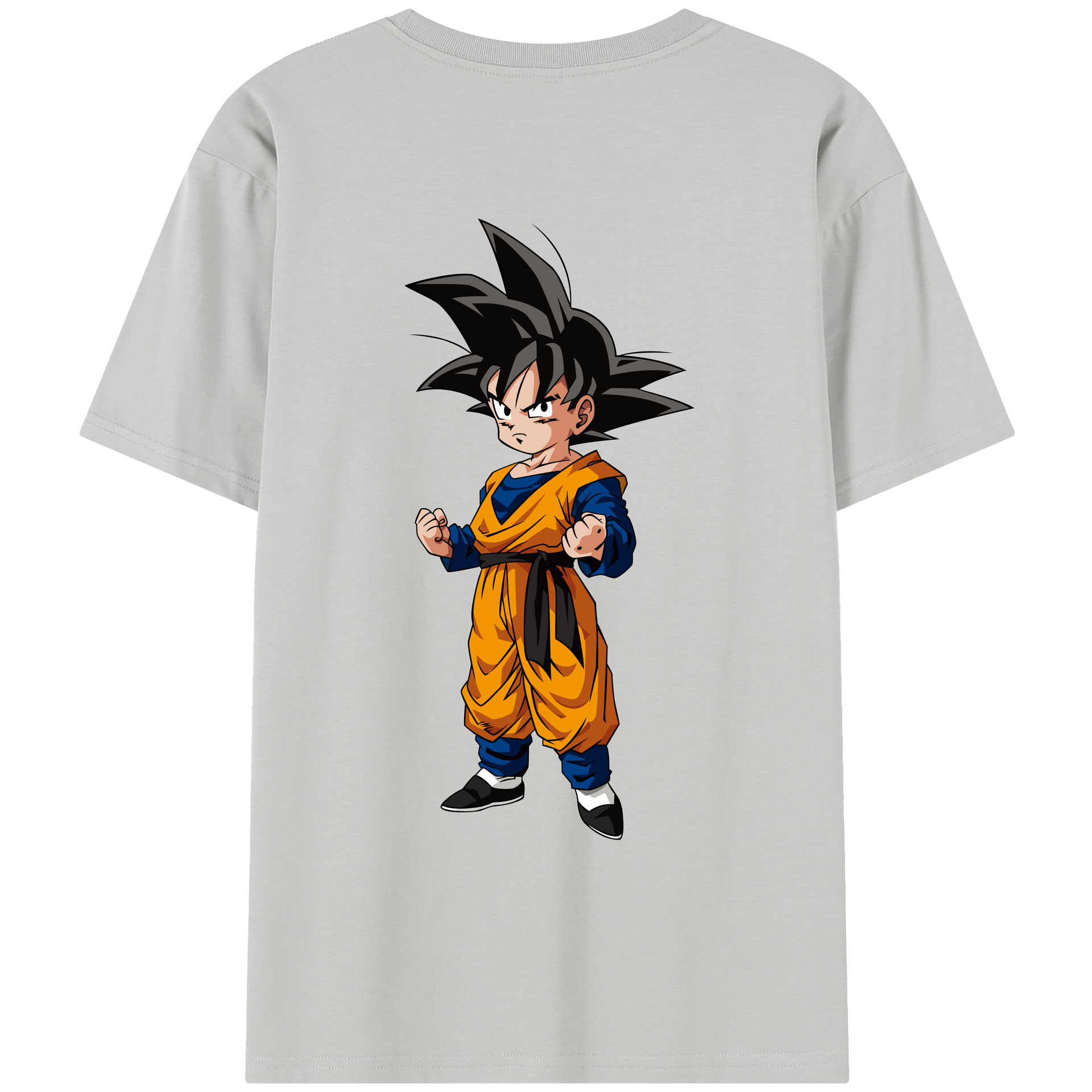 （画像用） ドラゴンボール 孫悟空（そん ごくう）Son Goku カカロット DRAGON BALL Kakarotto レディース半袖Tシャツ(バックプリント)