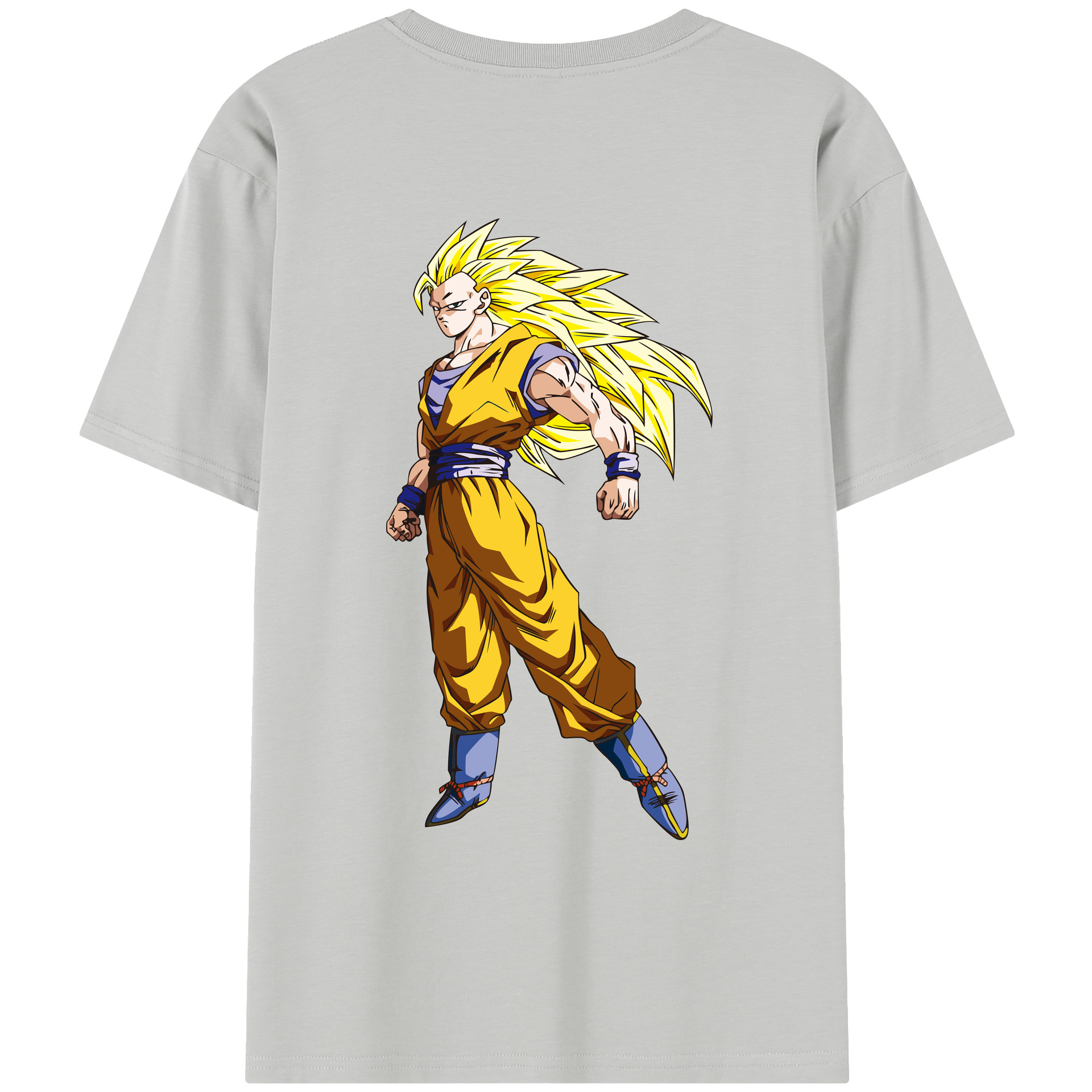 （画像用） ドラゴンボール 孫悟空（そん ごくう）Son Goku カカロット DRAGON BALL Kakarotto レディース半袖Tシャツ(バックプリント)