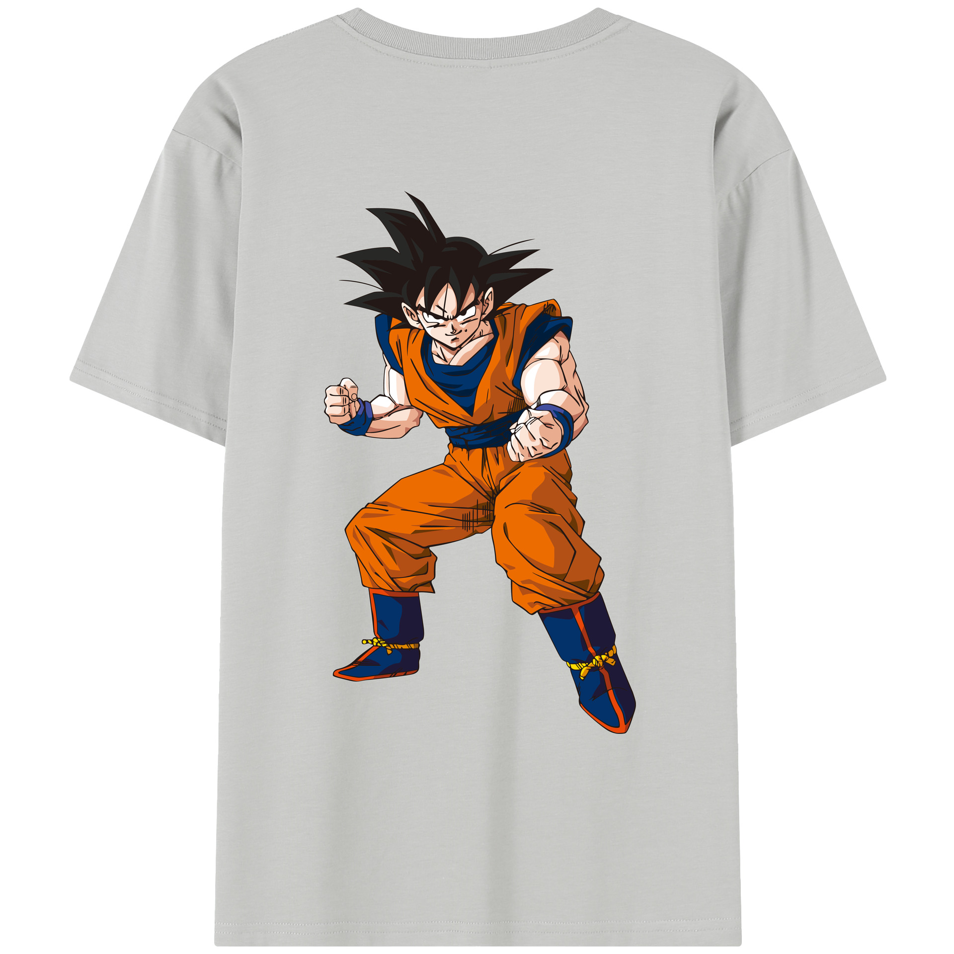 （画像用） ドラゴンボール 孫悟空（そん ごくう）Son Goku カカロット DRAGON BALL Kakarotto レディース半袖Tシャツ(バックプリント)
