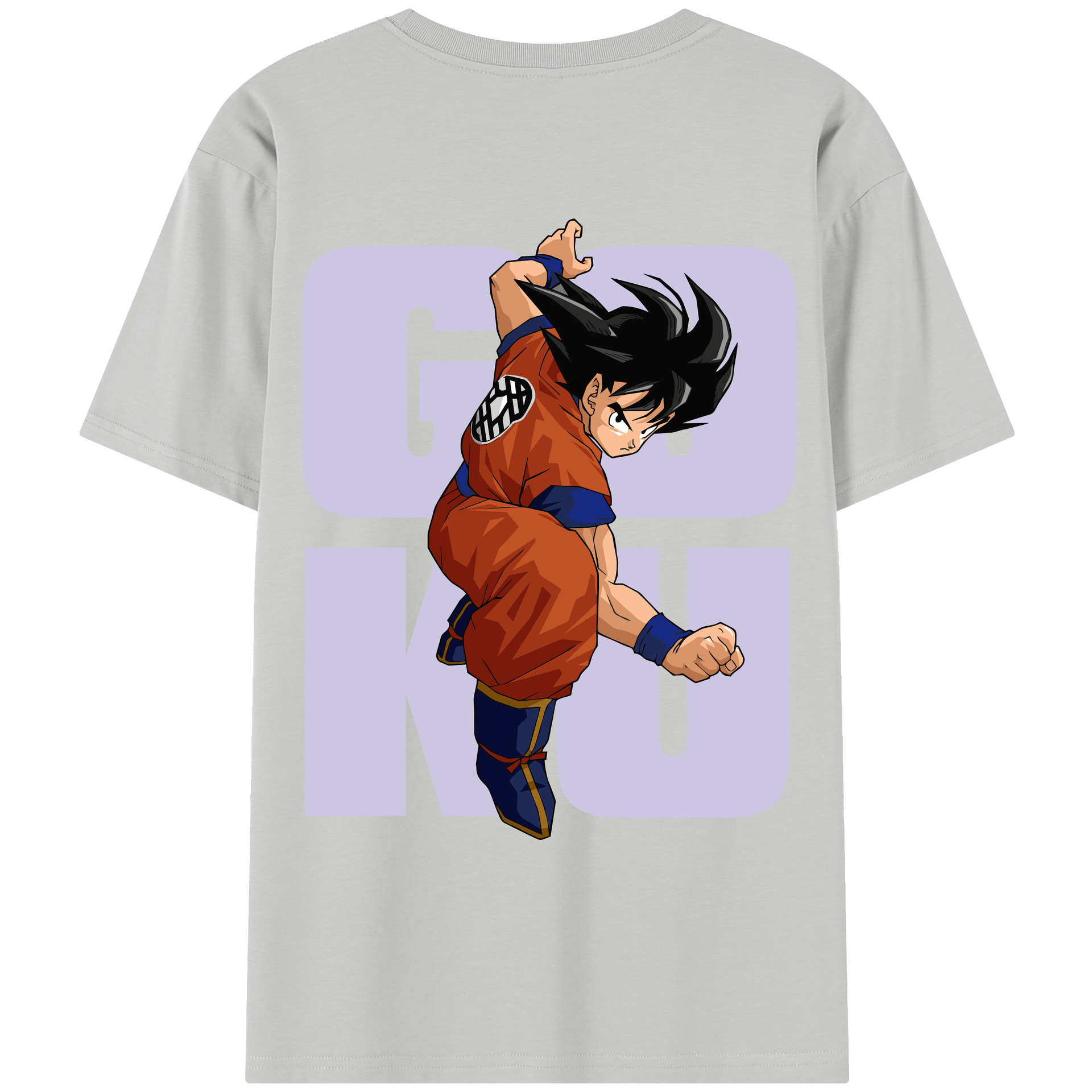 （画像用） ドラゴンボール 孫悟空（そん ごくう）Son Goku カカロット DRAGON BALL Kakarotto レディース半袖Tシャツ(バックプリント)