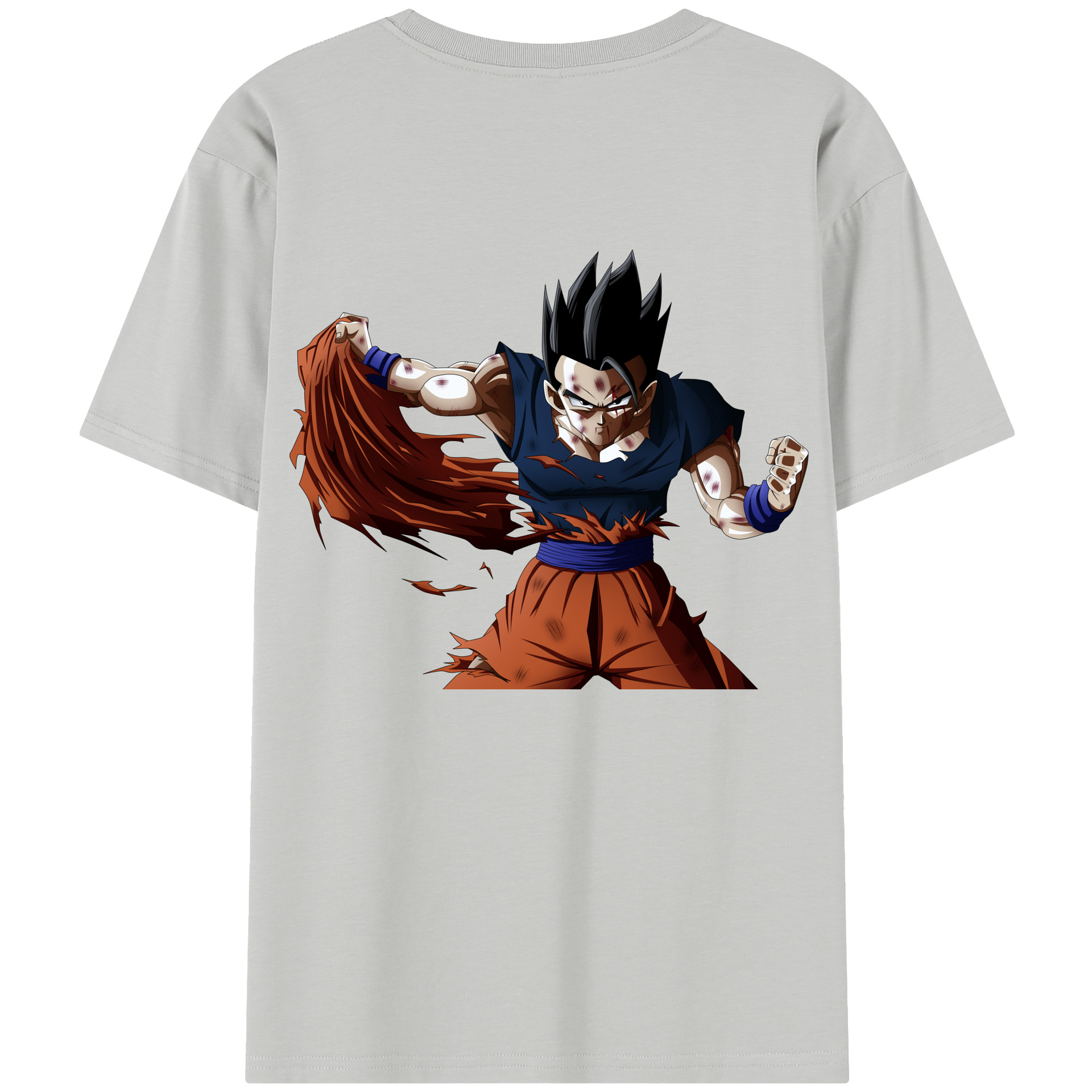（画像用） ドラゴンボール ベジータ四世（Bejīta Yonsei）DRAGON BALL Vegeta IV レディース半袖Tシャツ(バックプリント)