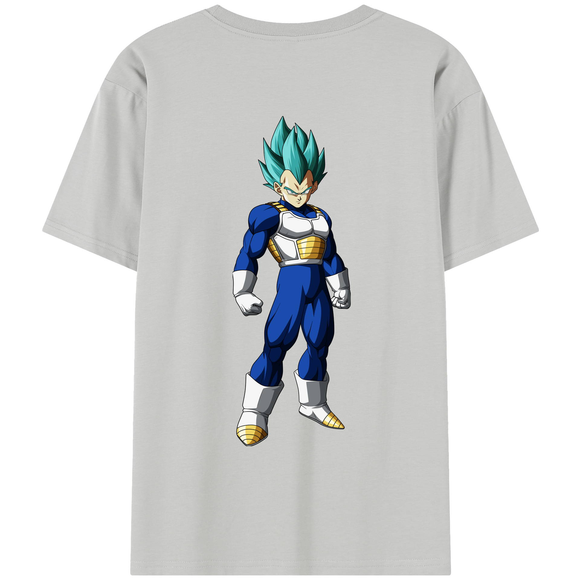 （画像用） ドラゴンボール ベジータ四世（Bejīta Yonsei）DRAGON BALL Vegeta IV レディース半袖Tシャツ(バックプリント)