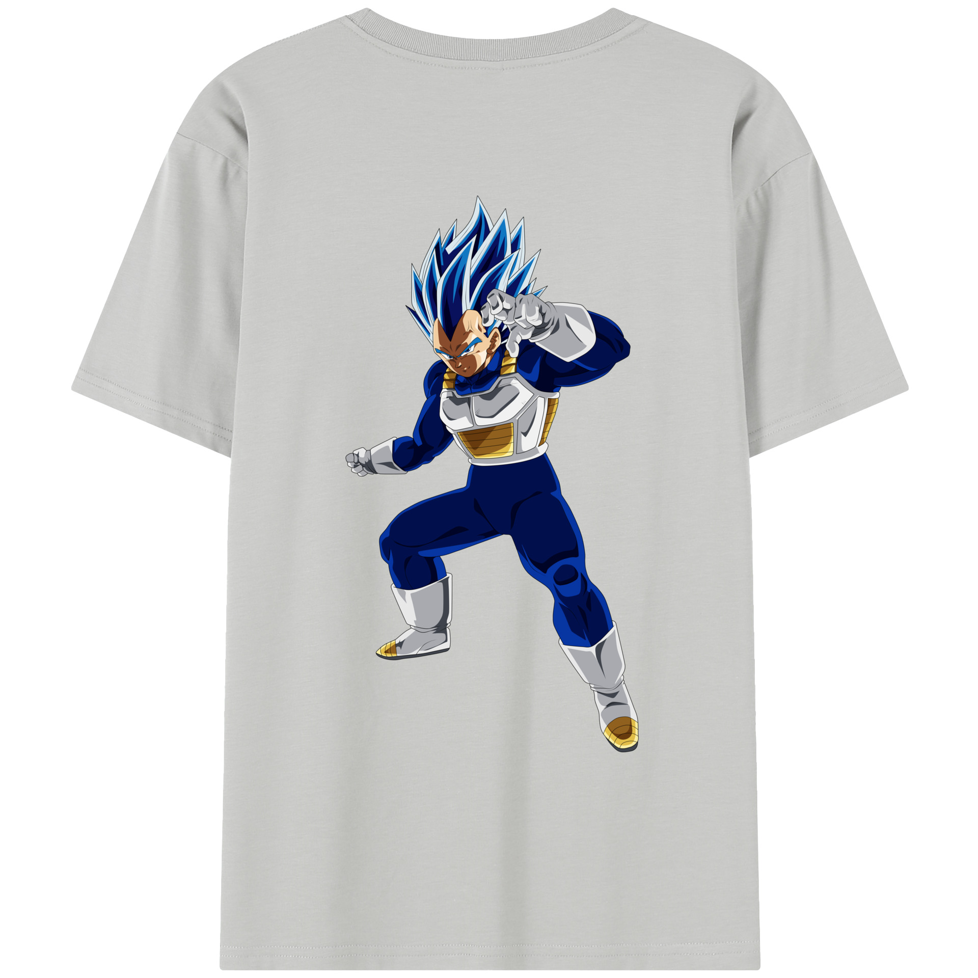 （画像用） ドラゴンボール ベジータ四世（Bejīta Yonsei）DRAGON BALL Vegeta IV レディース半袖Tシャツ(バックプリント)