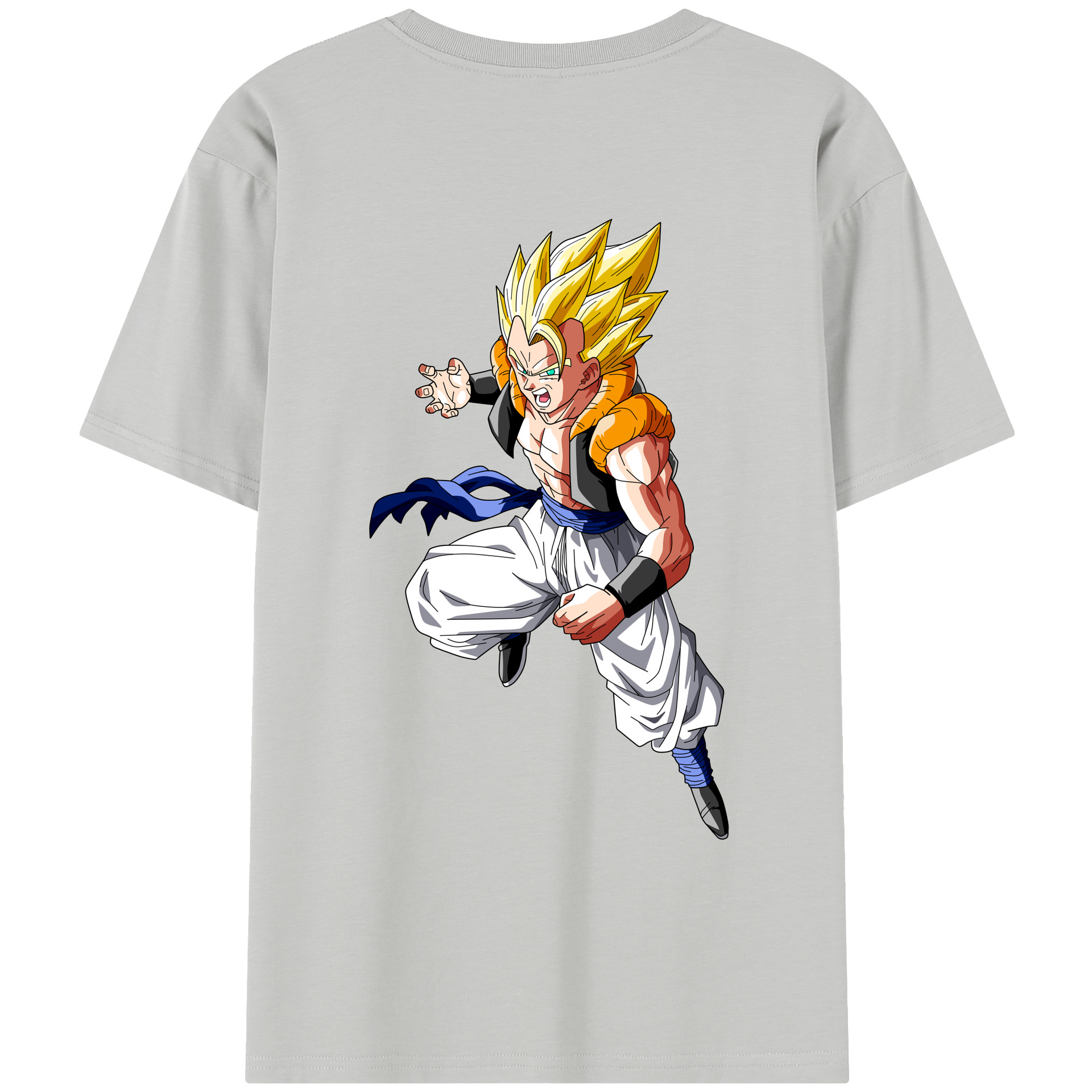 （画像用） ドラゴンボール ベジータ四世（Bejīta Yonsei）DRAGON BALL Vegeta IV レディース半袖Tシャツ(バックプリント)