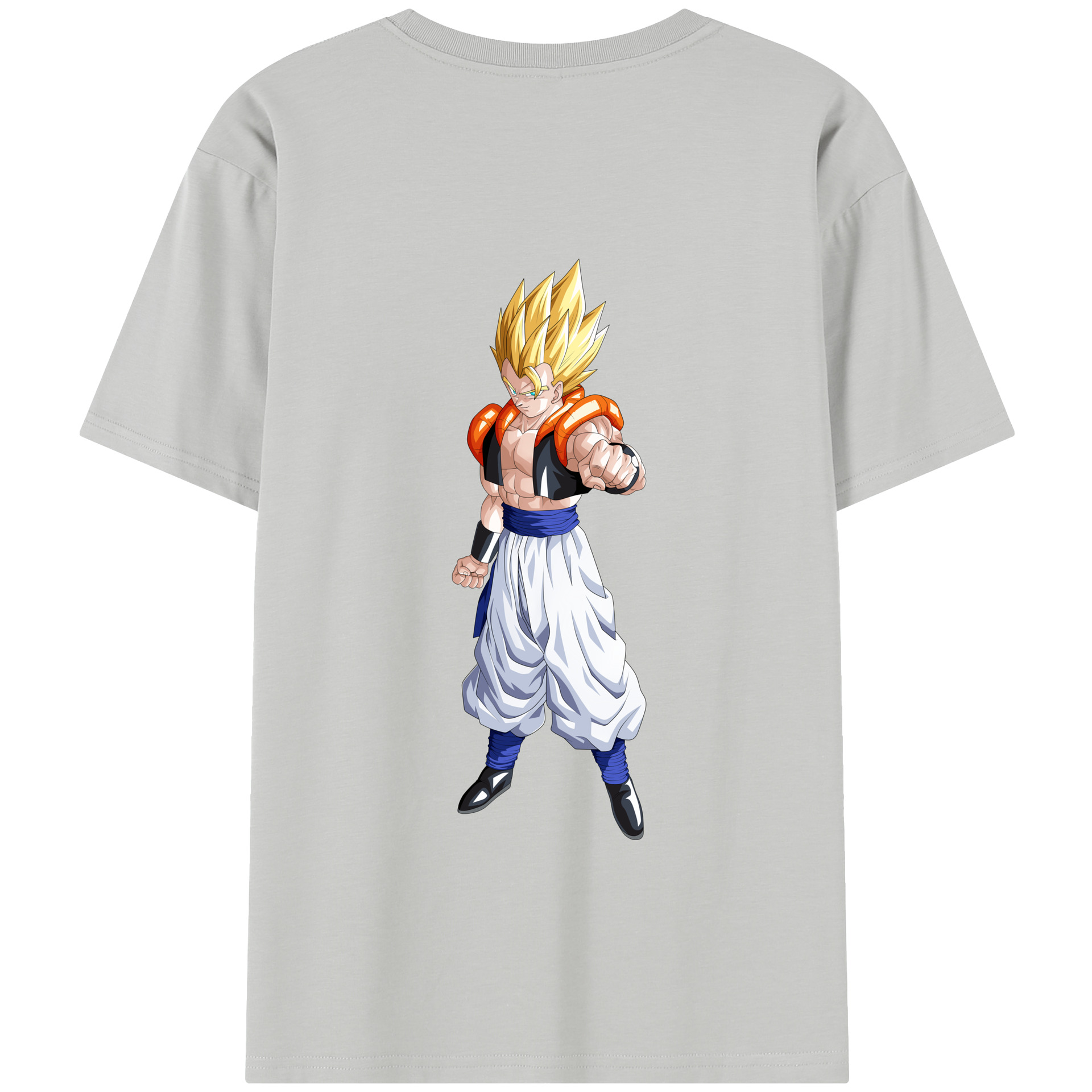 （画像用） ドラゴンボール ベジータ四世（Bejīta Yonsei）DRAGON BALL Vegeta IV レディース半袖Tシャツ(バックプリント)