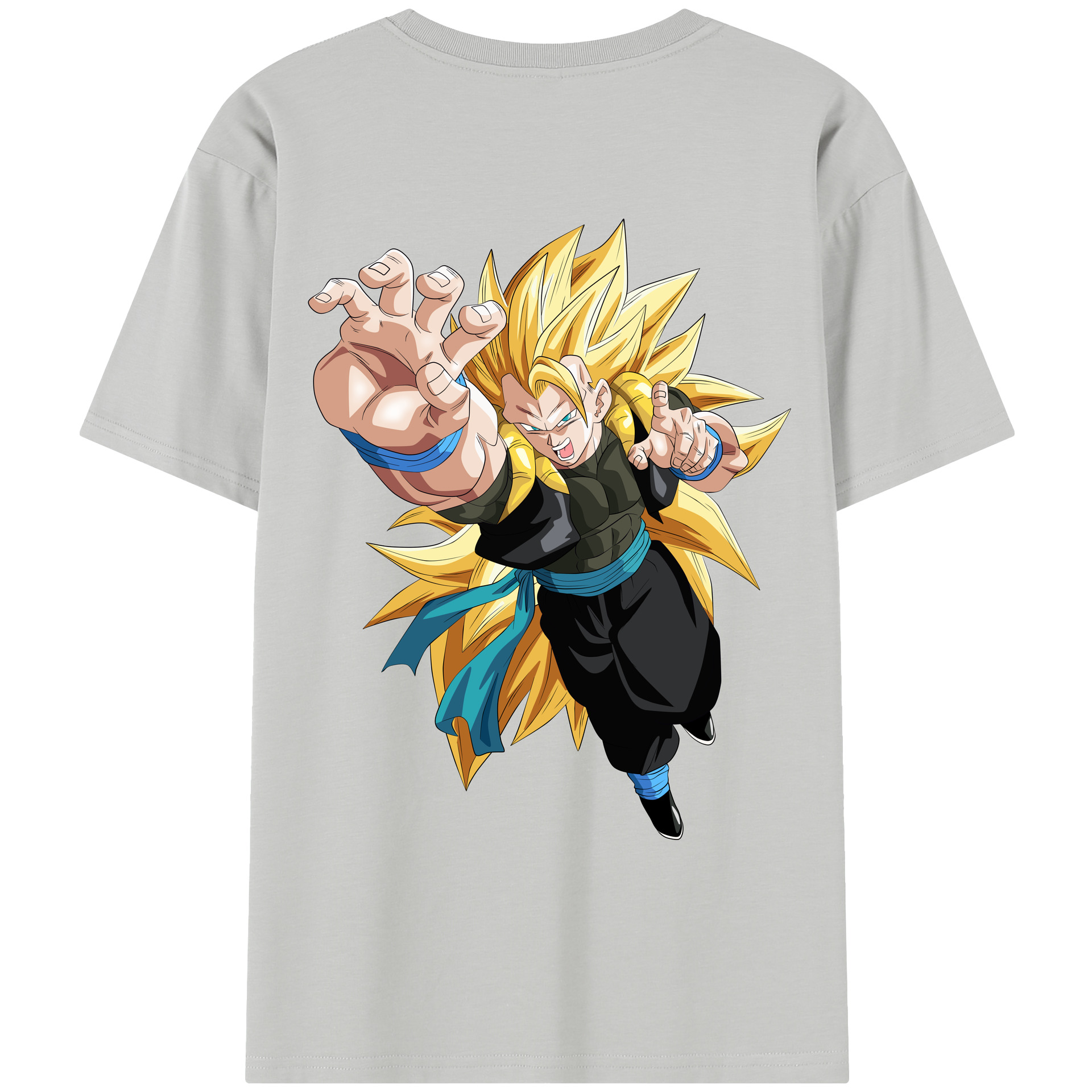 （画像用） ドラゴンボール ベジータ四世（Bejīta Yonsei）DRAGON BALL Vegeta IV レディース半袖Tシャツ(バックプリント)