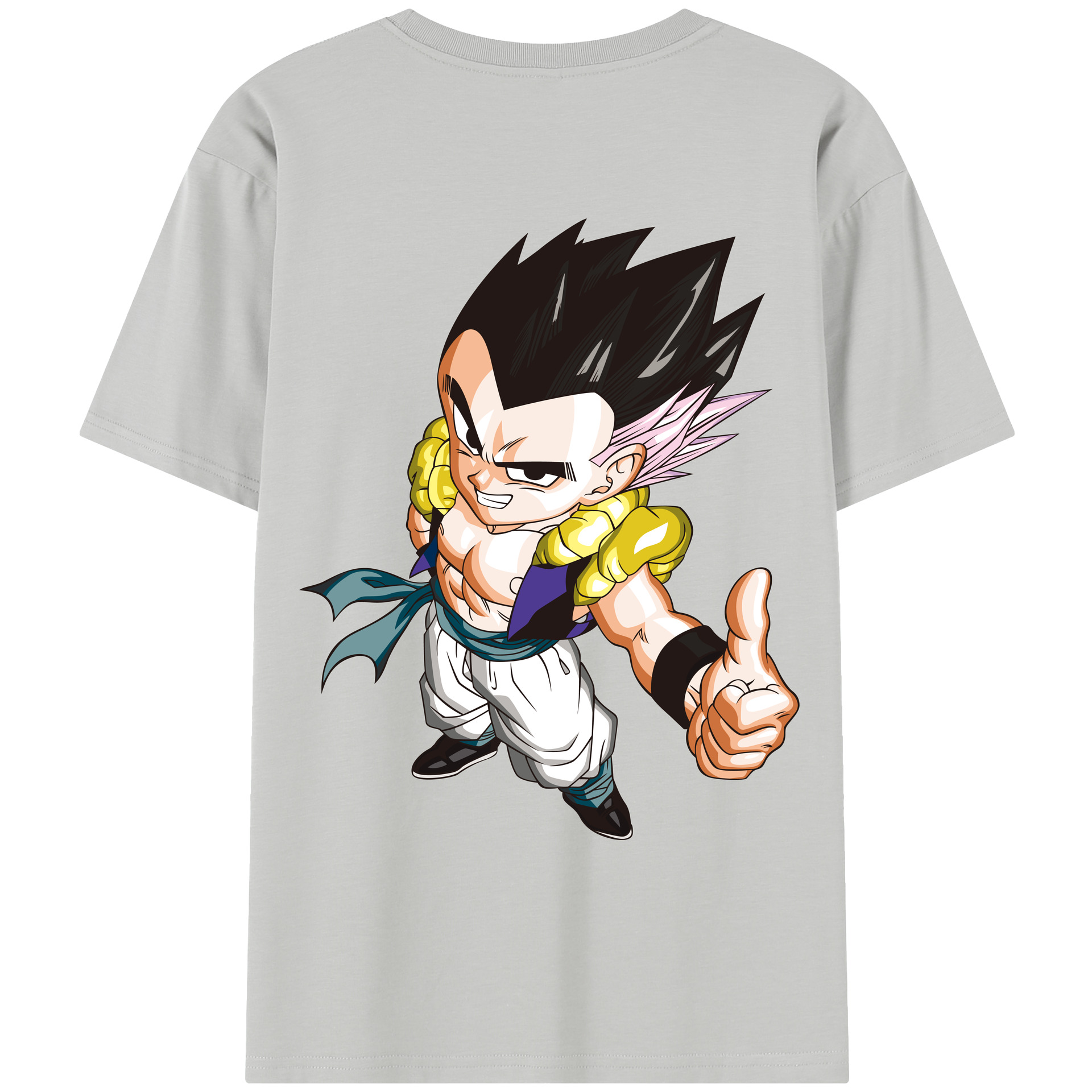 （画像用） ドラゴンボール ベジータ四世（Bejīta Yonsei）DRAGON BALL Vegeta IV レディース半袖Tシャツ(バックプリント)