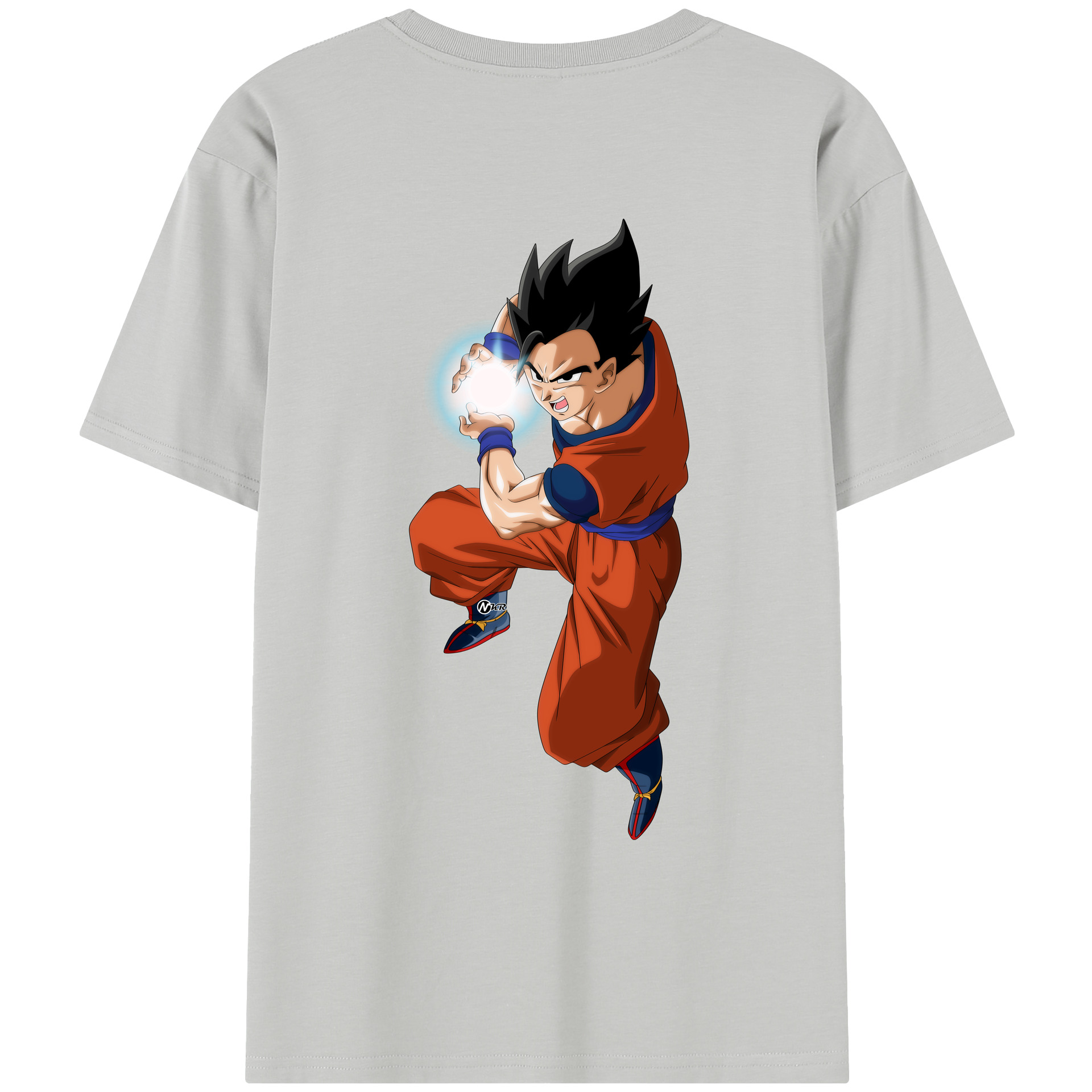 （画像用） ドラゴンボール 孫 悟飯（そんごはん）DRAGON BALL Son Gohan レディース半袖Tシャツ(バックプリント)