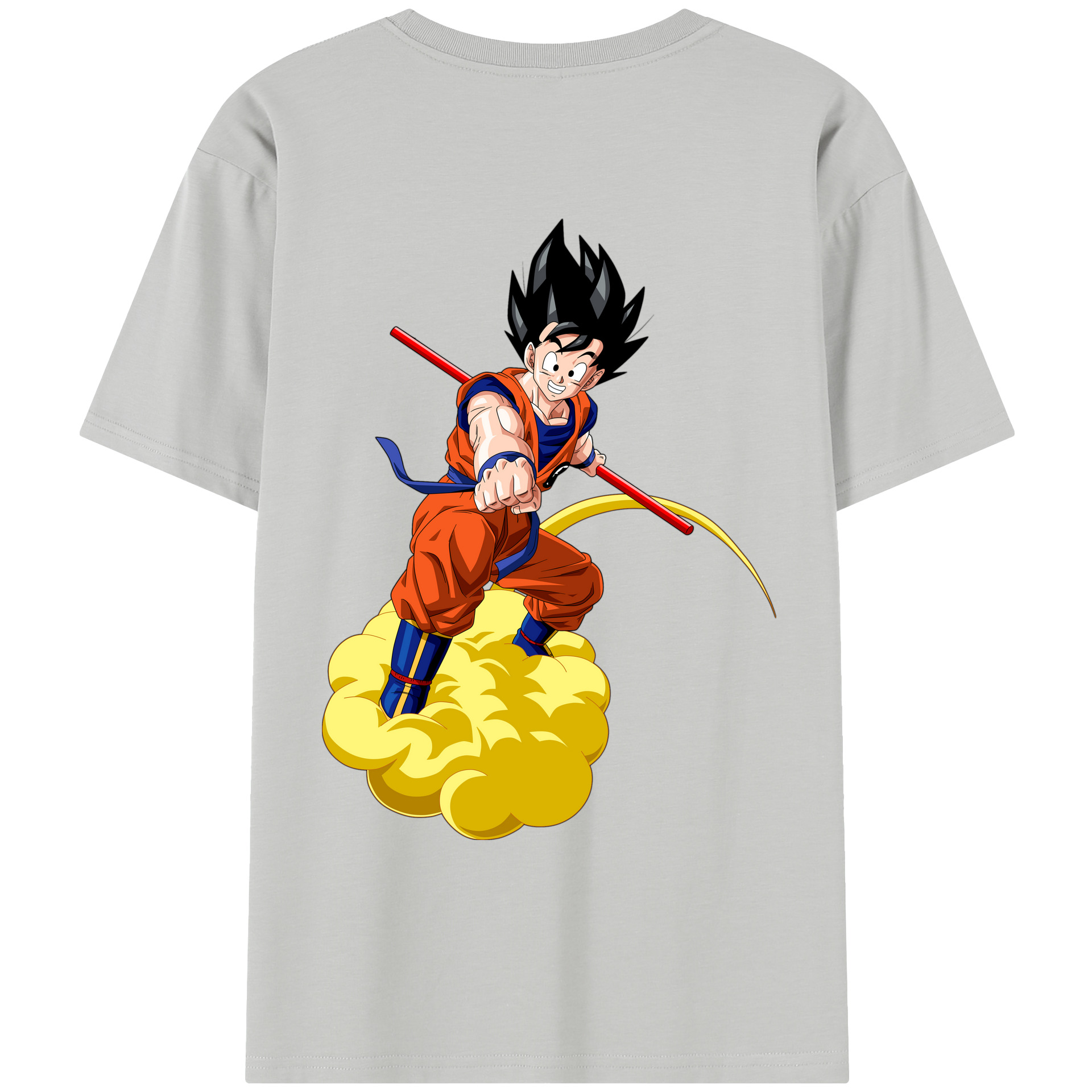 （画像用） ドラゴンボール 孫 悟飯（そんごはん）DRAGON BALL Son Gohan レディース半袖Tシャツ(バックプリント)