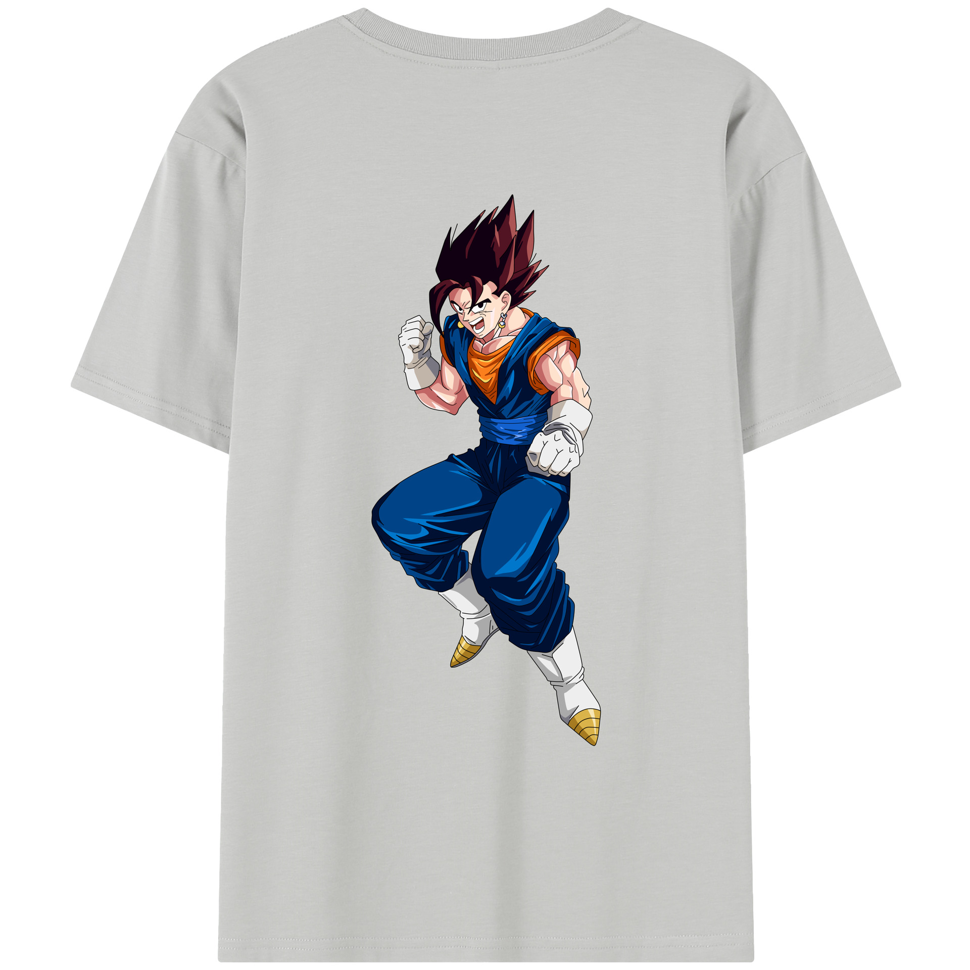 （画像用） ドラゴンボール 孫 悟飯（そんごはん）DRAGON BALL Son Gohan レディース半袖Tシャツ(バックプリント)