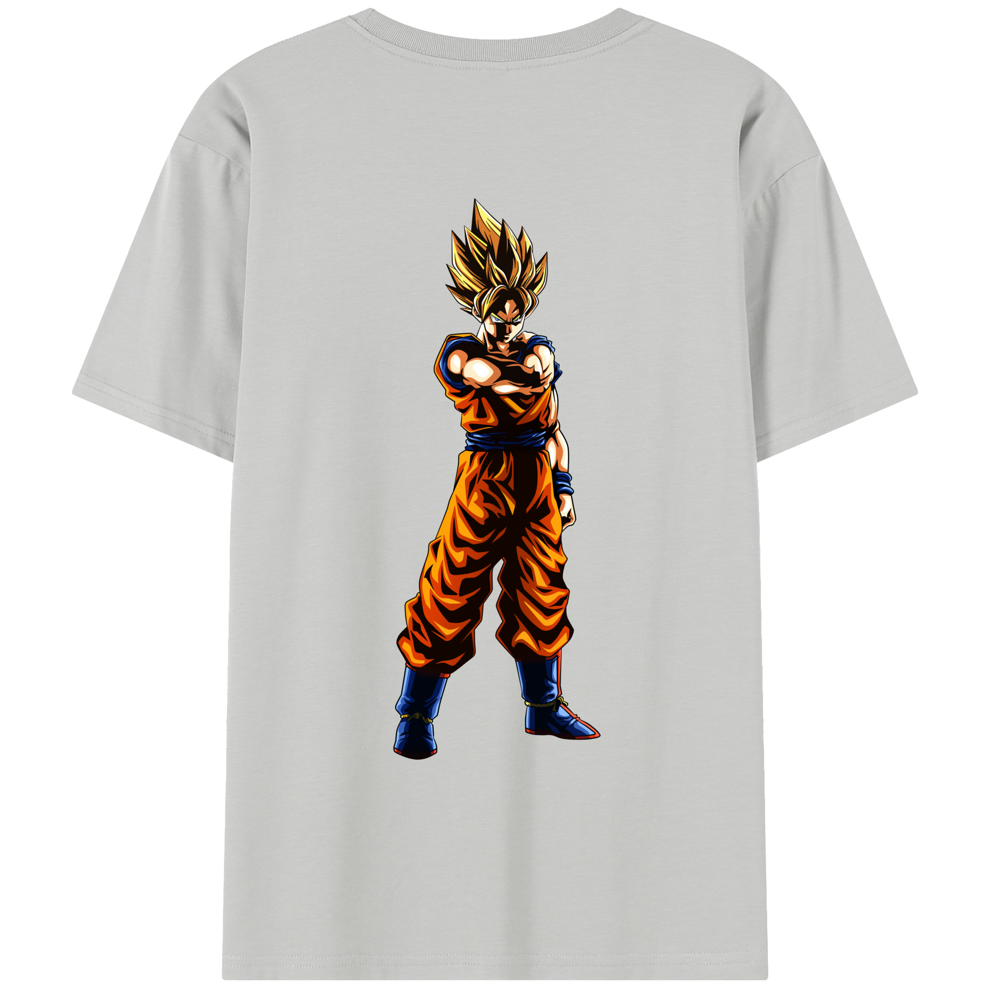 （画像用） ドラゴンボール 孫 悟飯（そんごはん）DRAGON BALL Son Gohan レディース半袖Tシャツ(バックプリント)