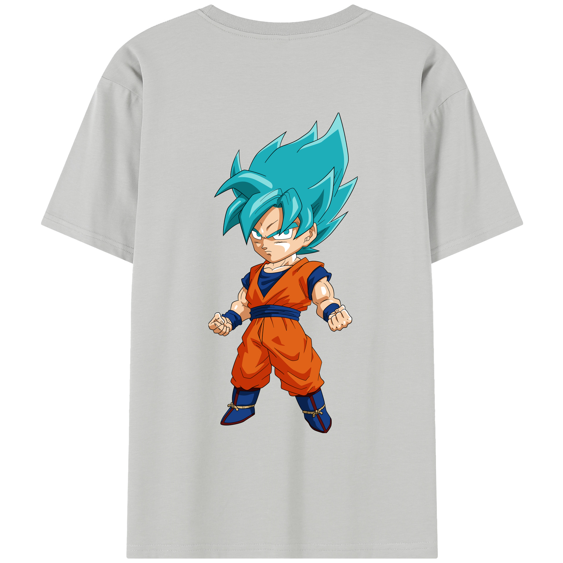 （画像用） ドラゴンボール 孫 悟飯（そんごはん）DRAGON BALL Son Gohan レディース半袖Tシャツ(バックプリント)