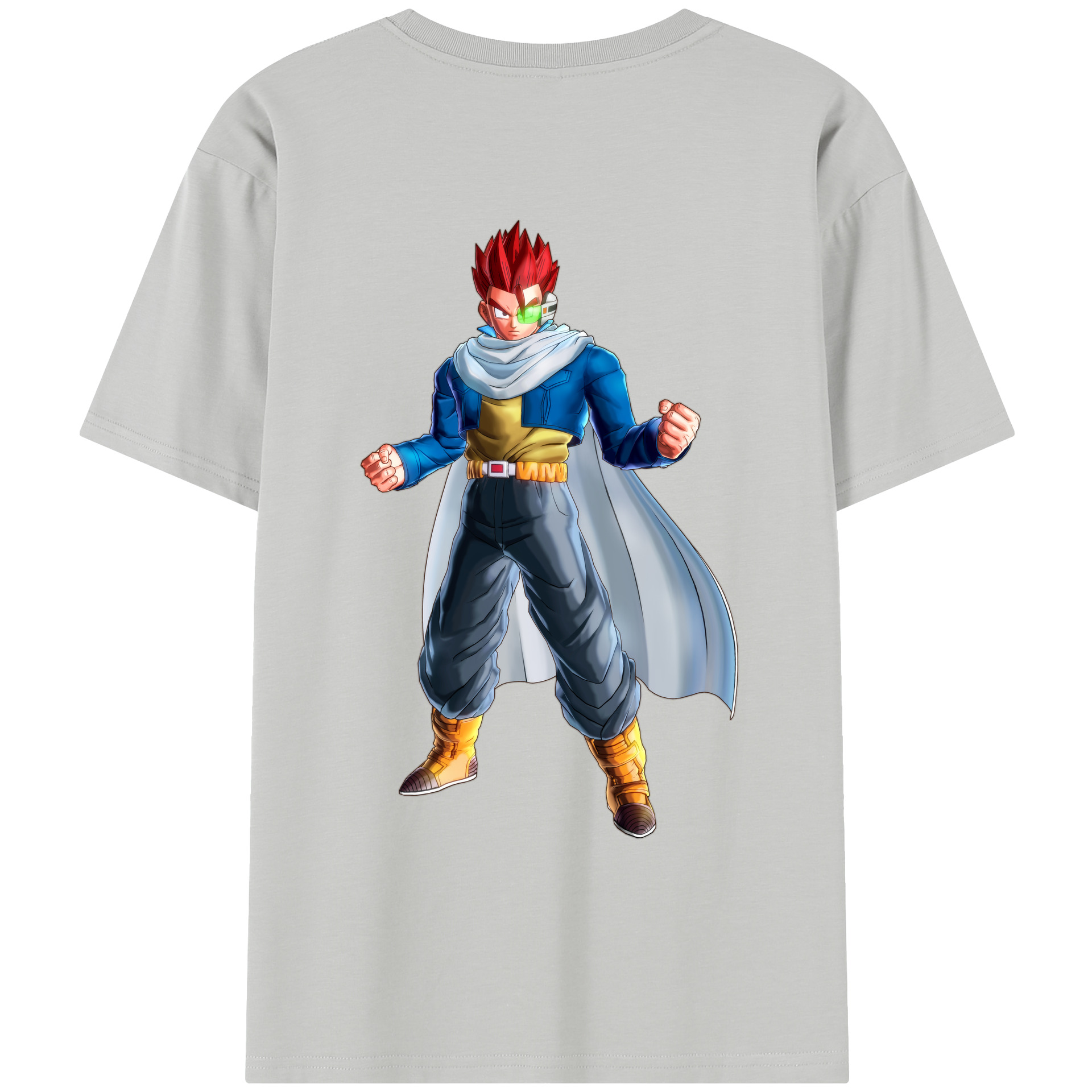 （画像用） ドラゴンボール 孫 悟飯（そんごはん）DRAGON BALL Son Gohan レディース半袖Tシャツ(バックプリント)