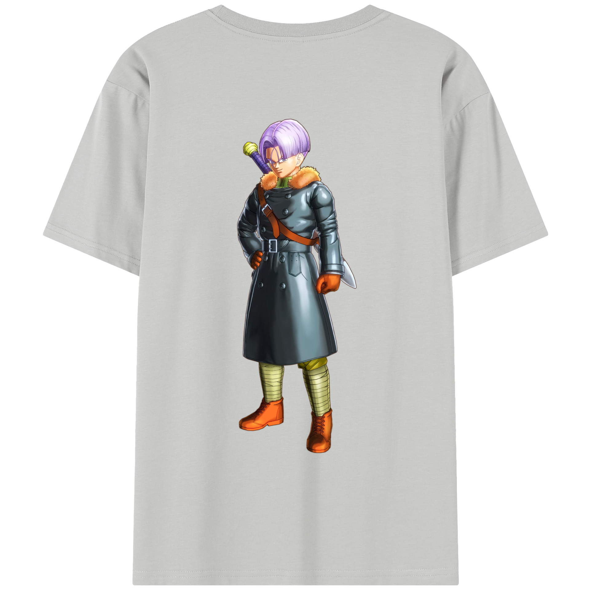 （画像用） ドラゴンボール トランクス（Torankusu）DRAGON BALL Trunks レディース半袖Tシャツ(バックプリント)