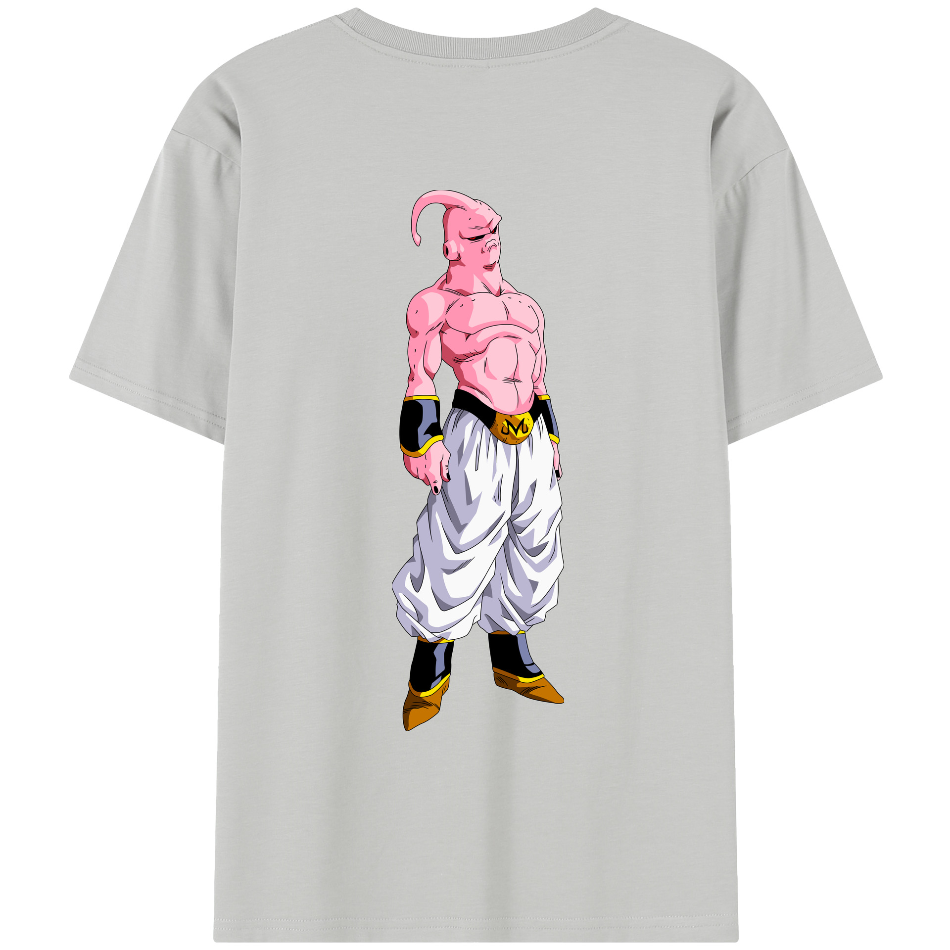 （画像用） ドラゴンボール 魔人ブウ DRAGON BALL Majin Buu レディース半袖Tシャツ(バックプリント)