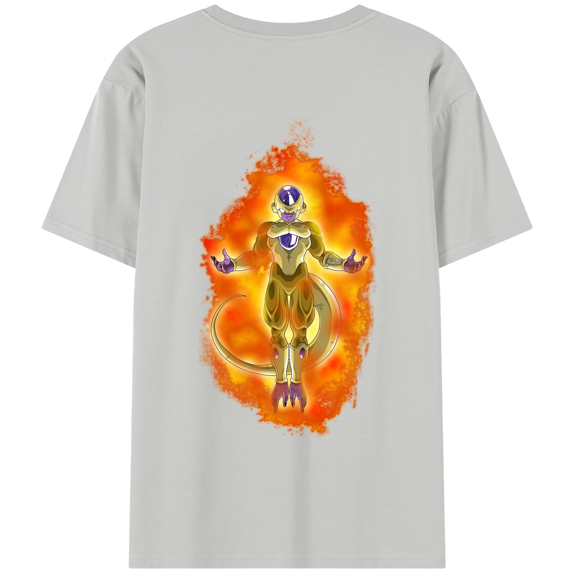 （画像用） ドラゴンボール フリーザ DRAGON BALL Frieza レディース半袖Tシャツ(バックプリント)