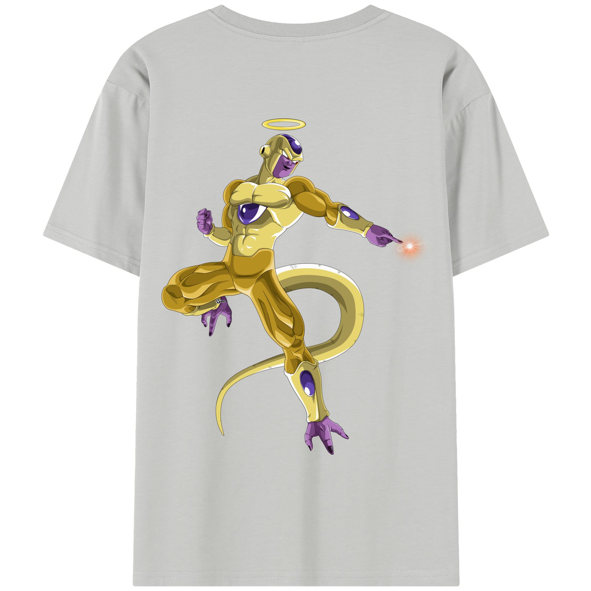 （画像用） ドラゴンボール フリーザ DRAGON BALL Frieza レディース半袖Tシャツ(バックプリント)