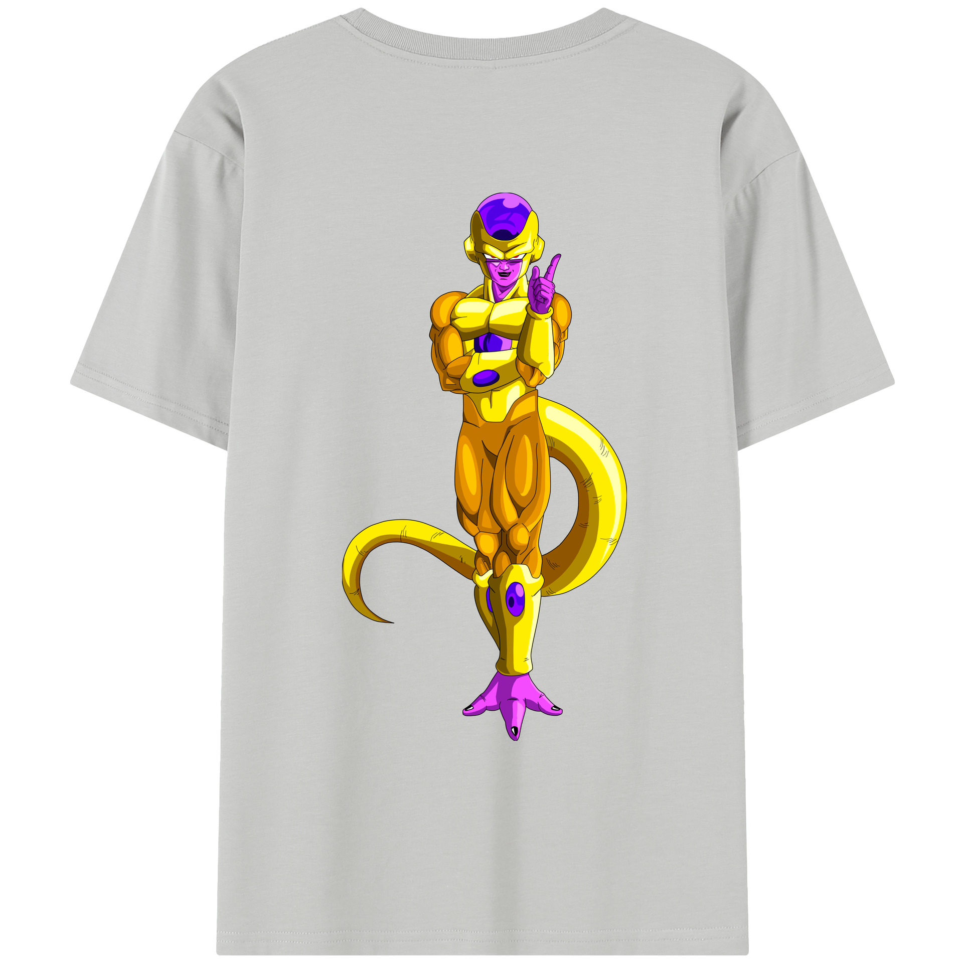（画像用） ドラゴンボール フリーザ DRAGON BALL Frieza レディース半袖Tシャツ(バックプリント)