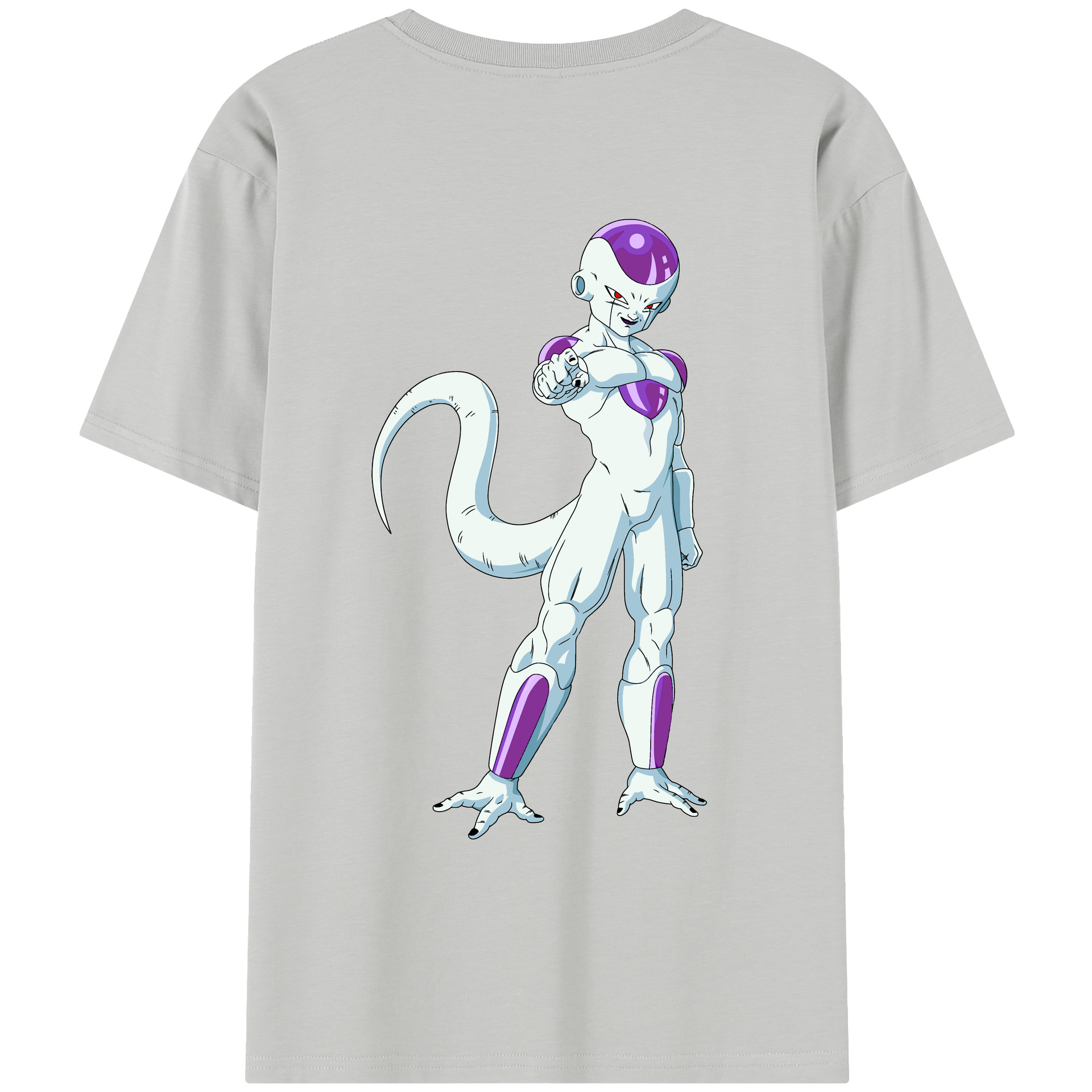 （画像用） ドラゴンボール フリーザ DRAGON BALL Frieza レディース半袖Tシャツ(バックプリント)
