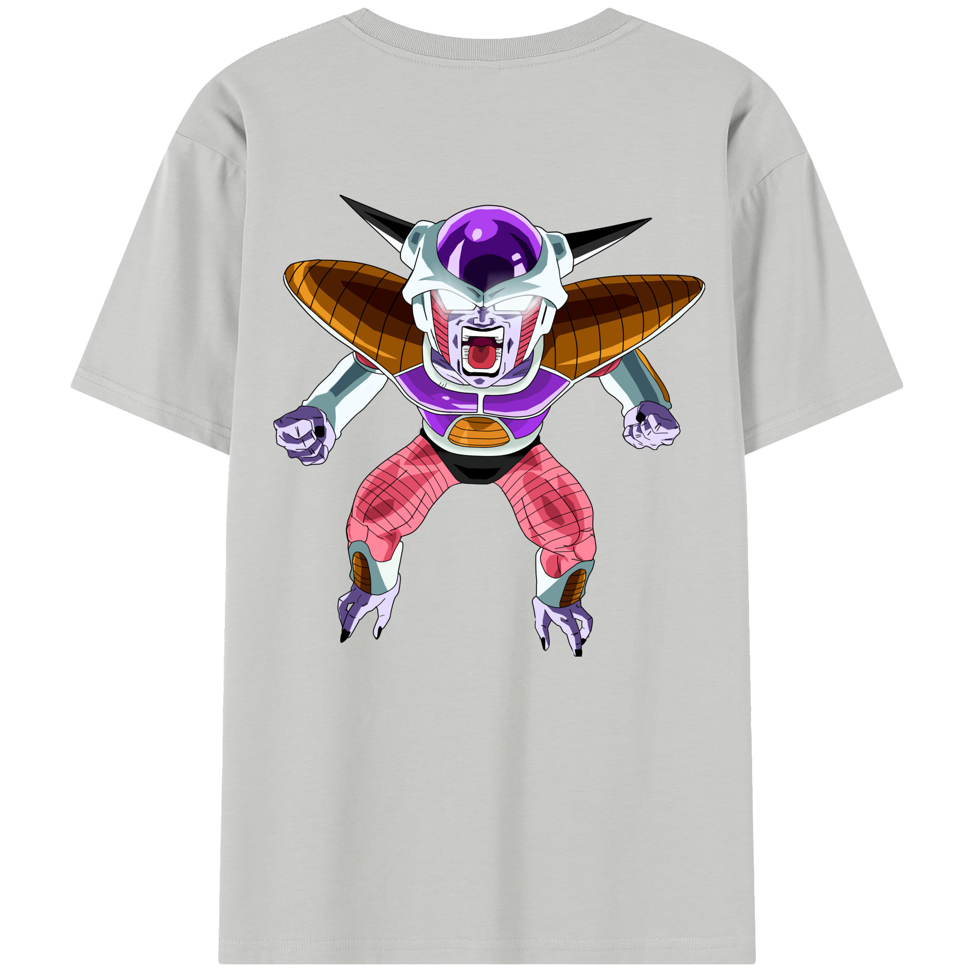 （画像用） ドラゴンボール フリーザ DRAGON BALL Frieza レディース半袖Tシャツ(バックプリント)