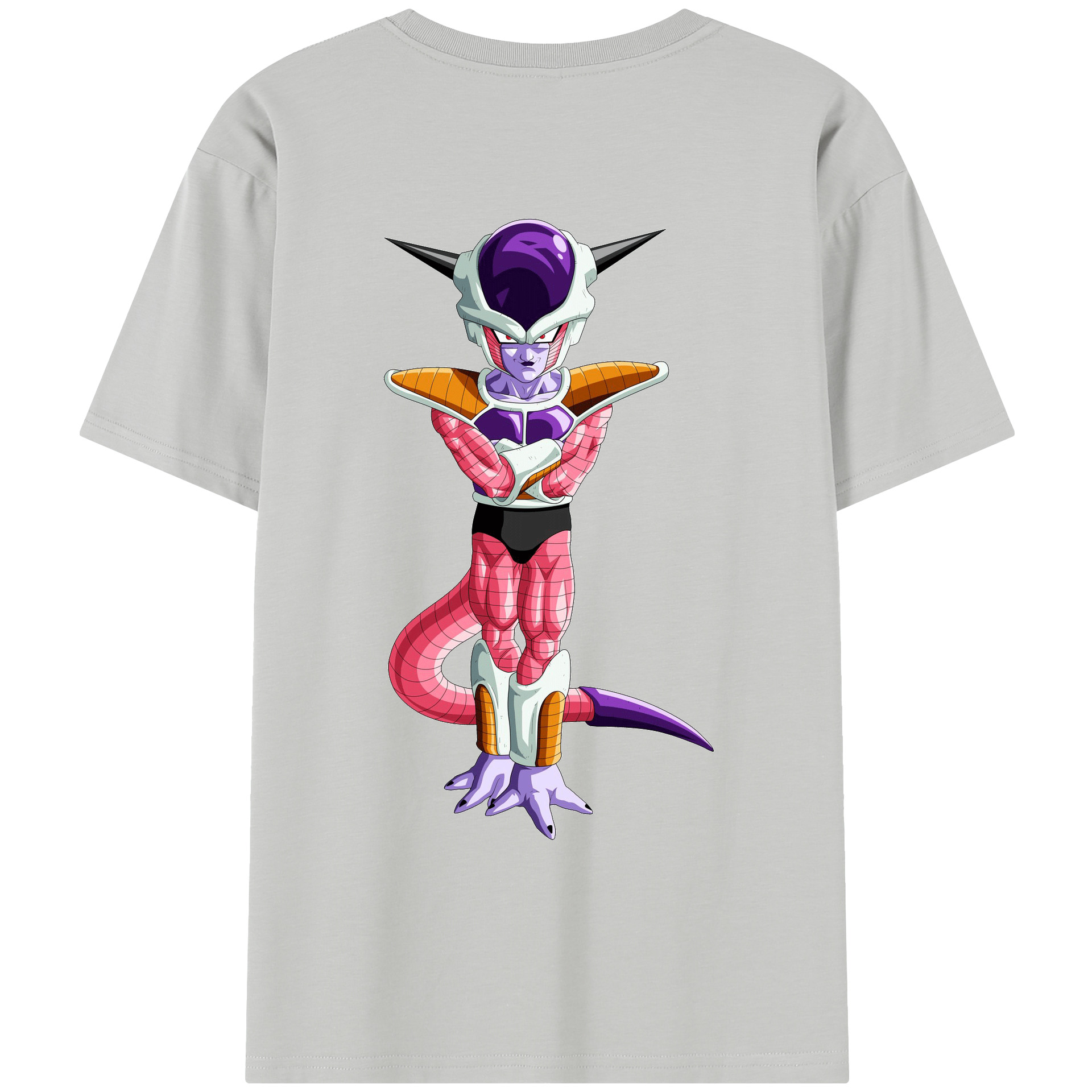 （画像用） ドラゴンボール フリーザ DRAGON BALL Frieza レディース半袖Tシャツ(バックプリント)