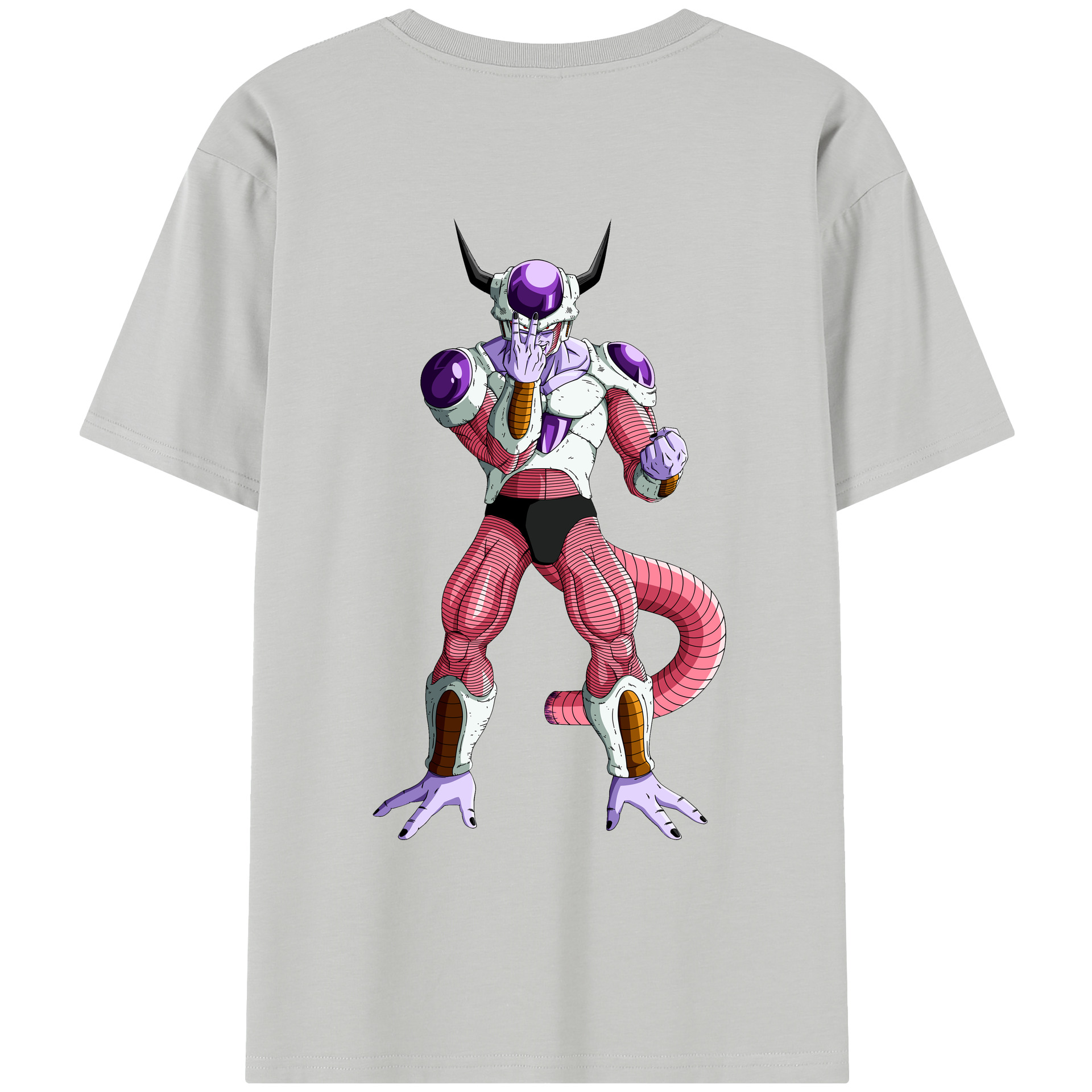 （画像用） ドラゴンボール フリーザ DRAGON BALL Frieza レディース半袖Tシャツ(バックプリント)