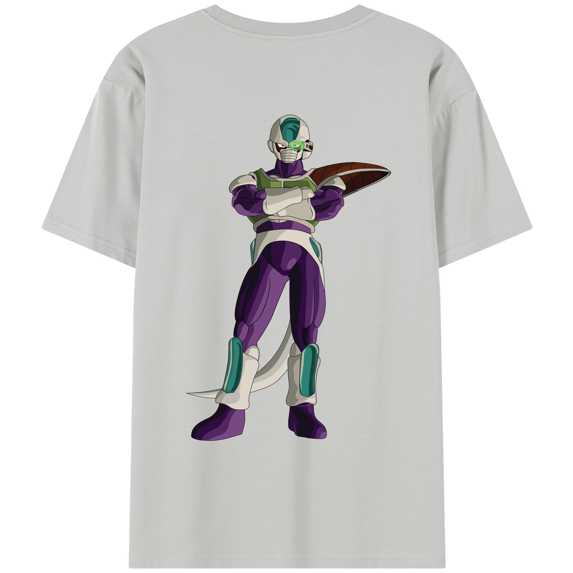（画像用） ドラゴンボール フリーザ DRAGON BALL Frieza レディース半袖Tシャツ(バックプリント)