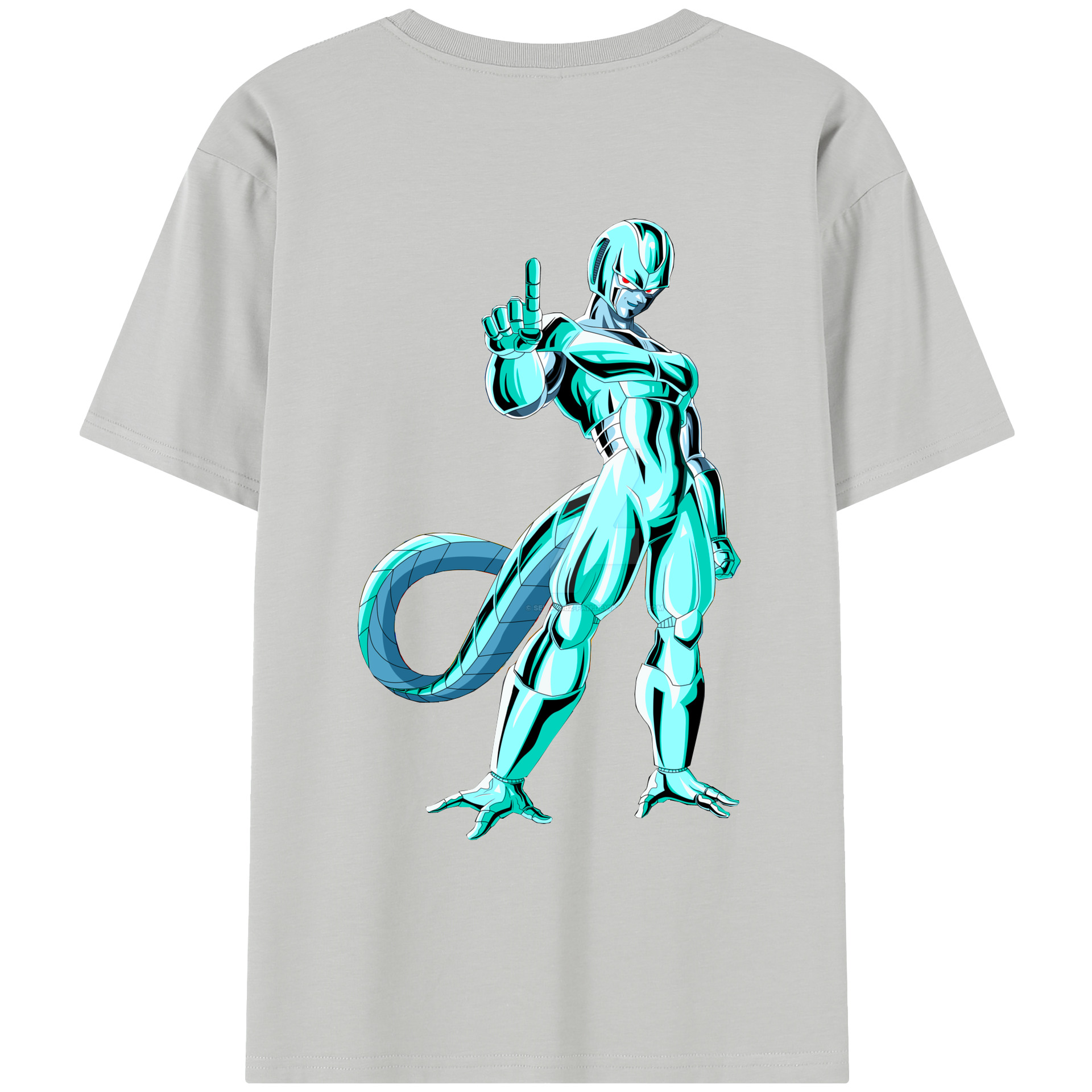 （画像用） ドラゴンボール クウラ DRAGON BALL Cooler Coora レディース半袖Tシャツ(バックプリント)