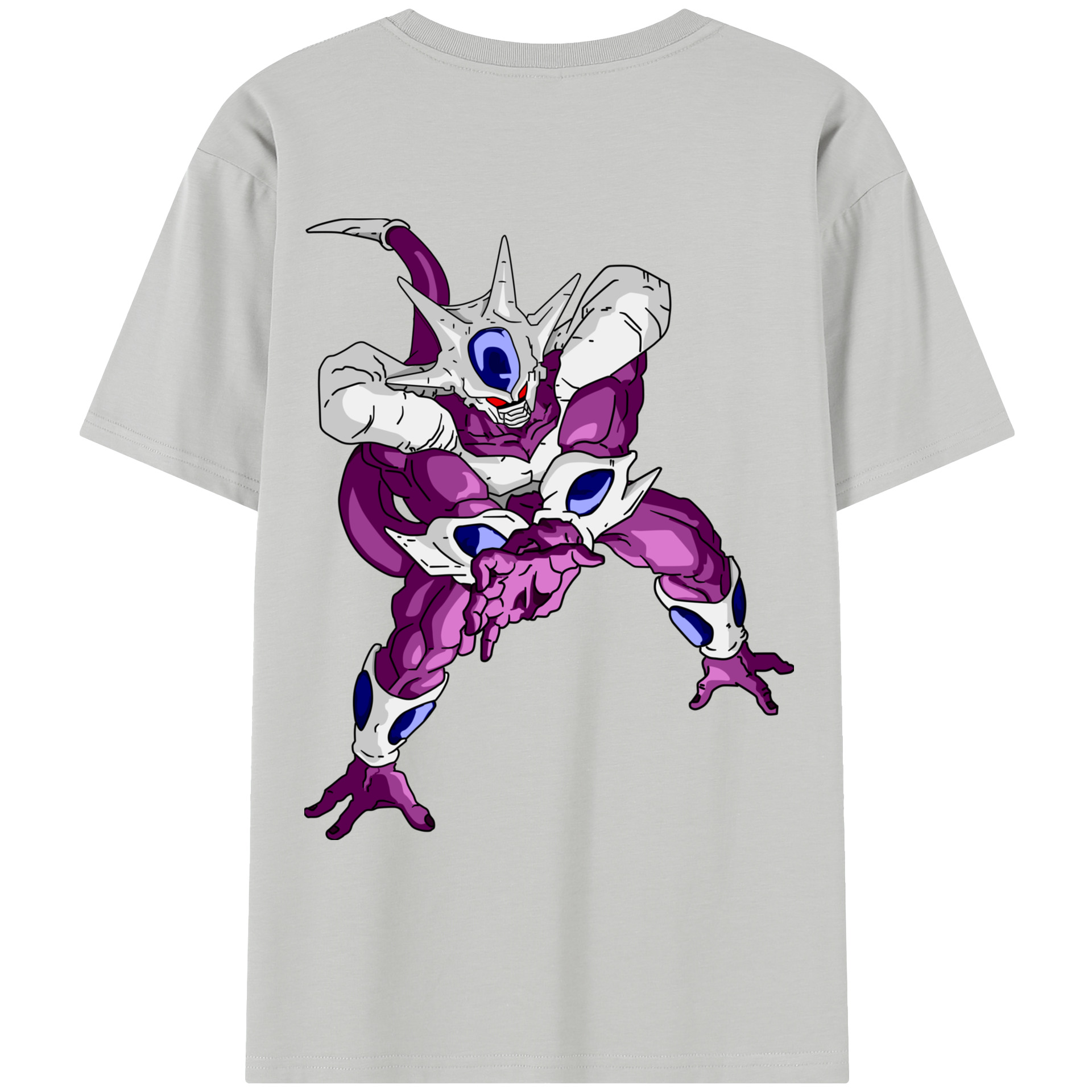 （画像用） ドラゴンボール クウラ DRAGON BALL Cooler Coora レディース半袖Tシャツ(バックプリント)