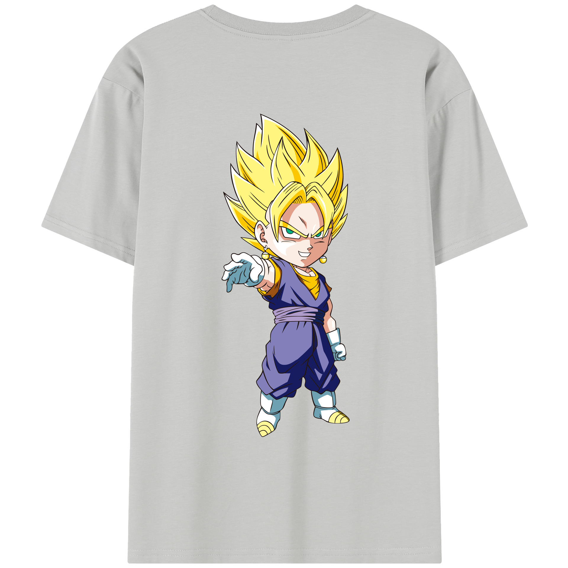 （画像用） ドラゴンボール ベジット DRAGON BALL Vegetto レディース半袖Tシャツ(バックプリント)