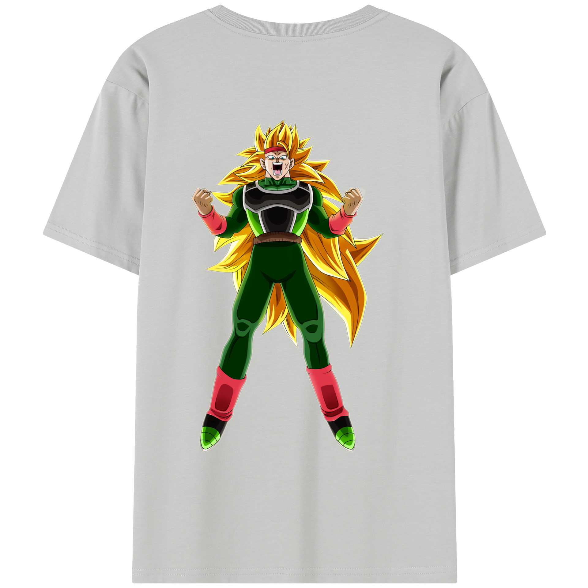 （画像用） ドラゴンボール ブロリー DRAGON BALL Broli レディース半袖Tシャツ(バックプリント)