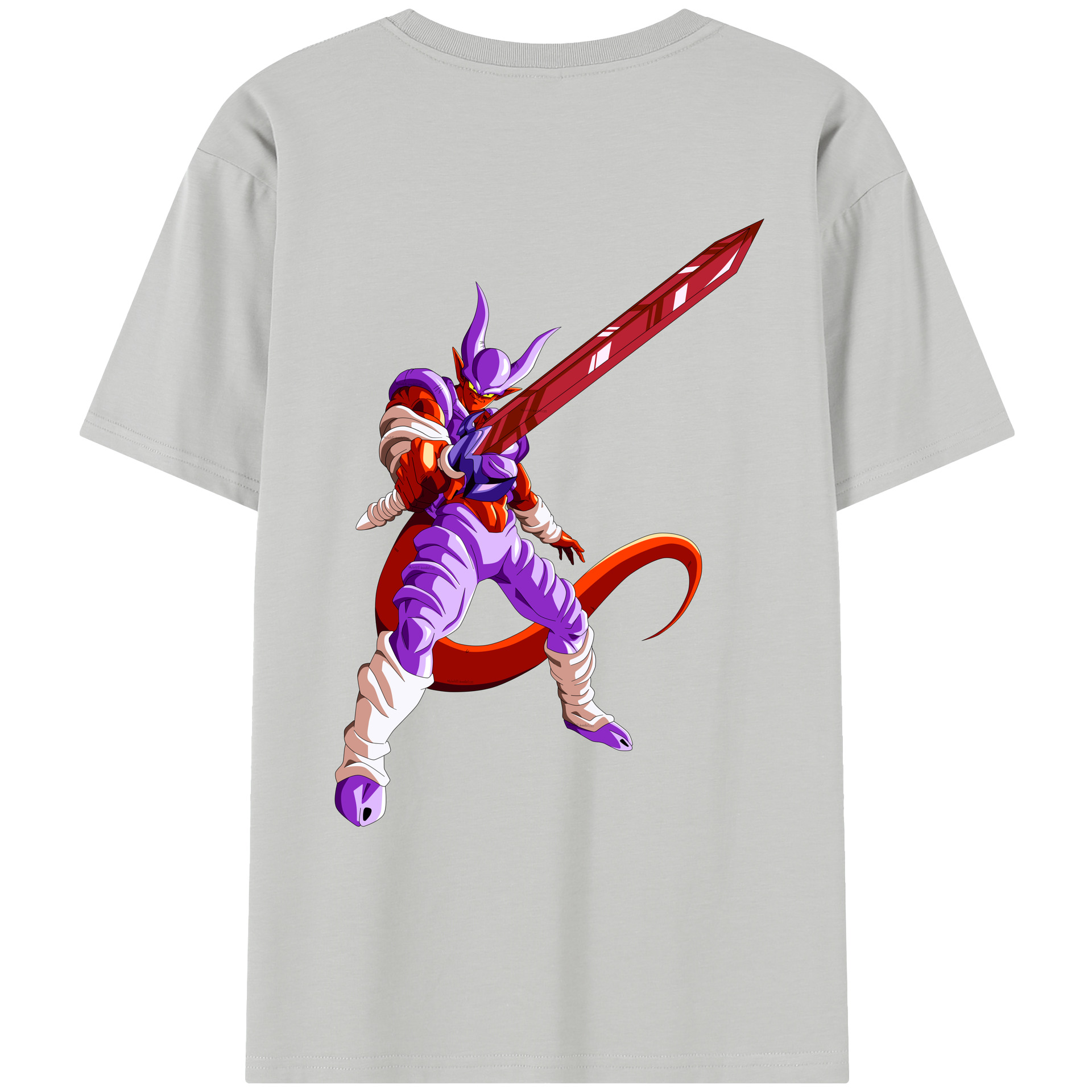 （画像用） ドラゴンボール ジャネンバ DRAGON BALL Janemba レディース半袖Tシャツ(バックプリント)
