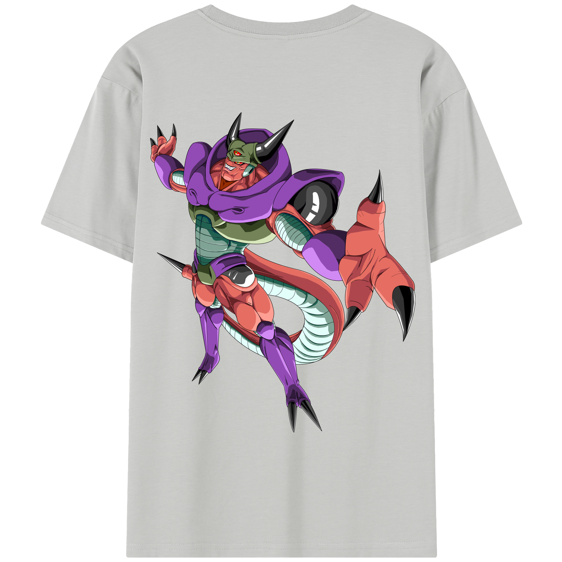 （画像用） ドラゴンボール ジャネンバ DRAGON BALL Janemba レディース半袖Tシャツ(バックプリント)