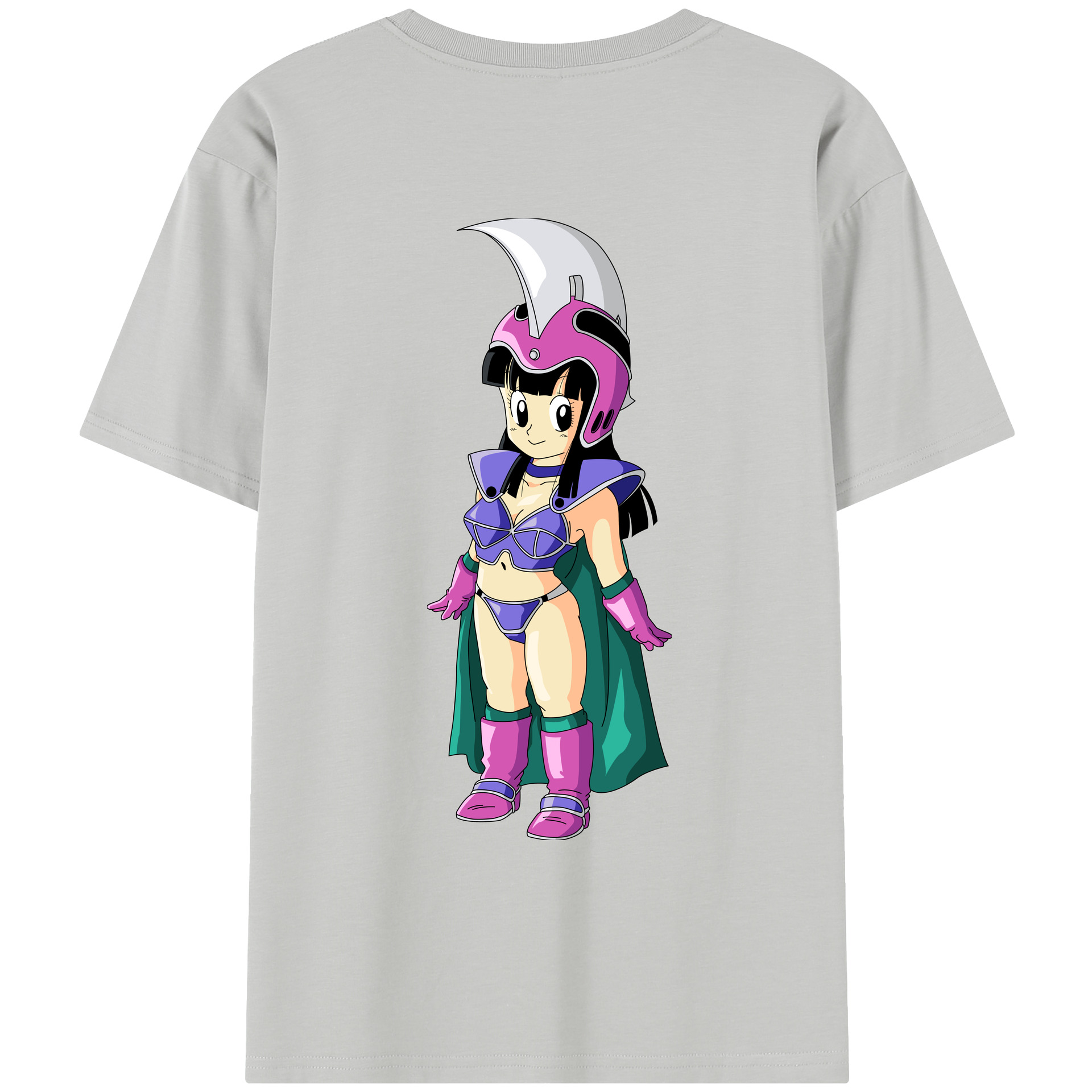 （画像用） ドラゴンボール チチ DRAGON BALL Chichi レディース半袖Tシャツ(バックプリント)