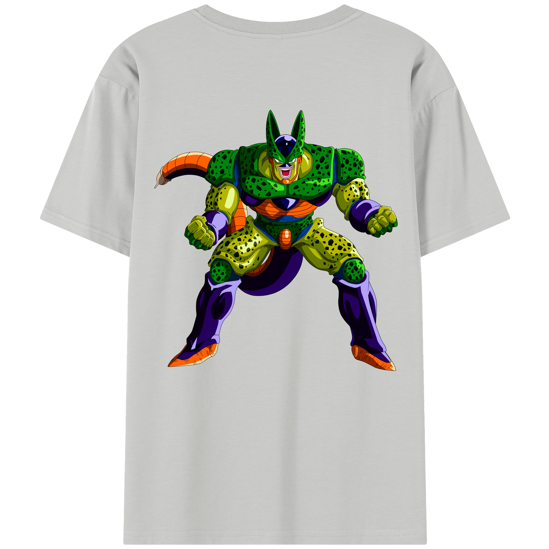 （画像用） ドラゴンボール セル DRAGON BALL Cell レディース半袖Tシャツ(バックプリント)
