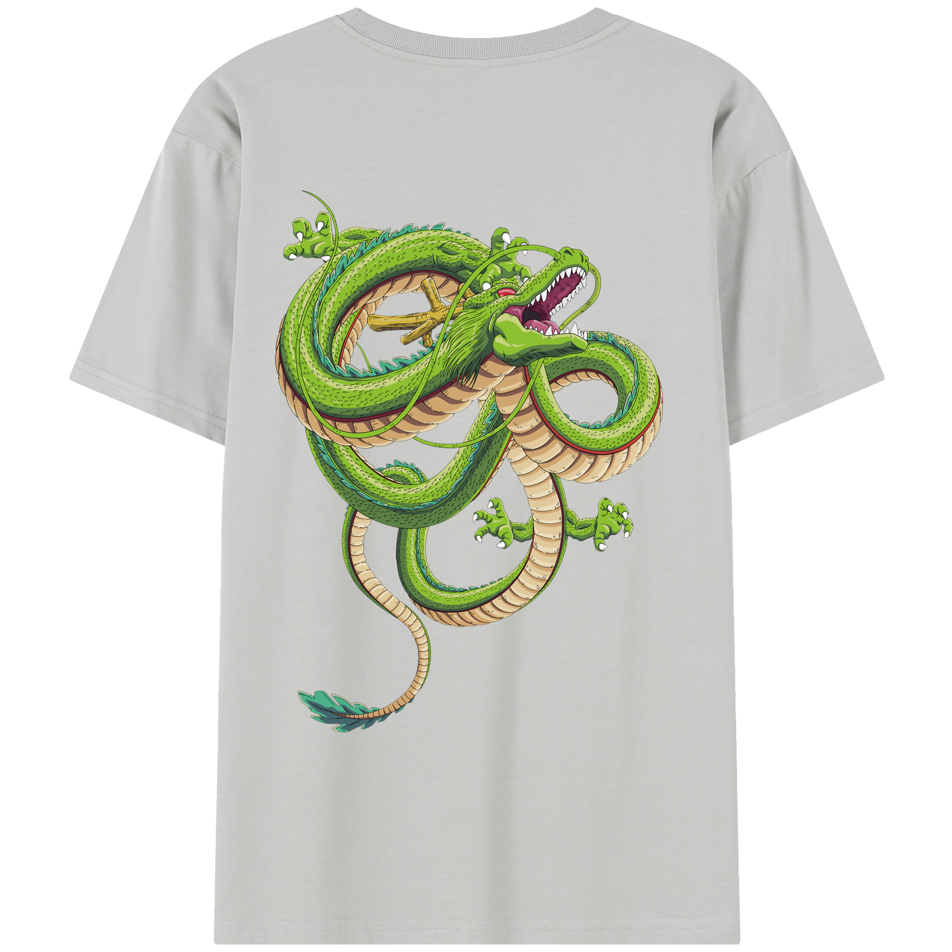 （画像用） ドラゴンボール 神龍 シェンロン DRAGON BALL Shenron レディース半袖Tシャツ(バックプリント)