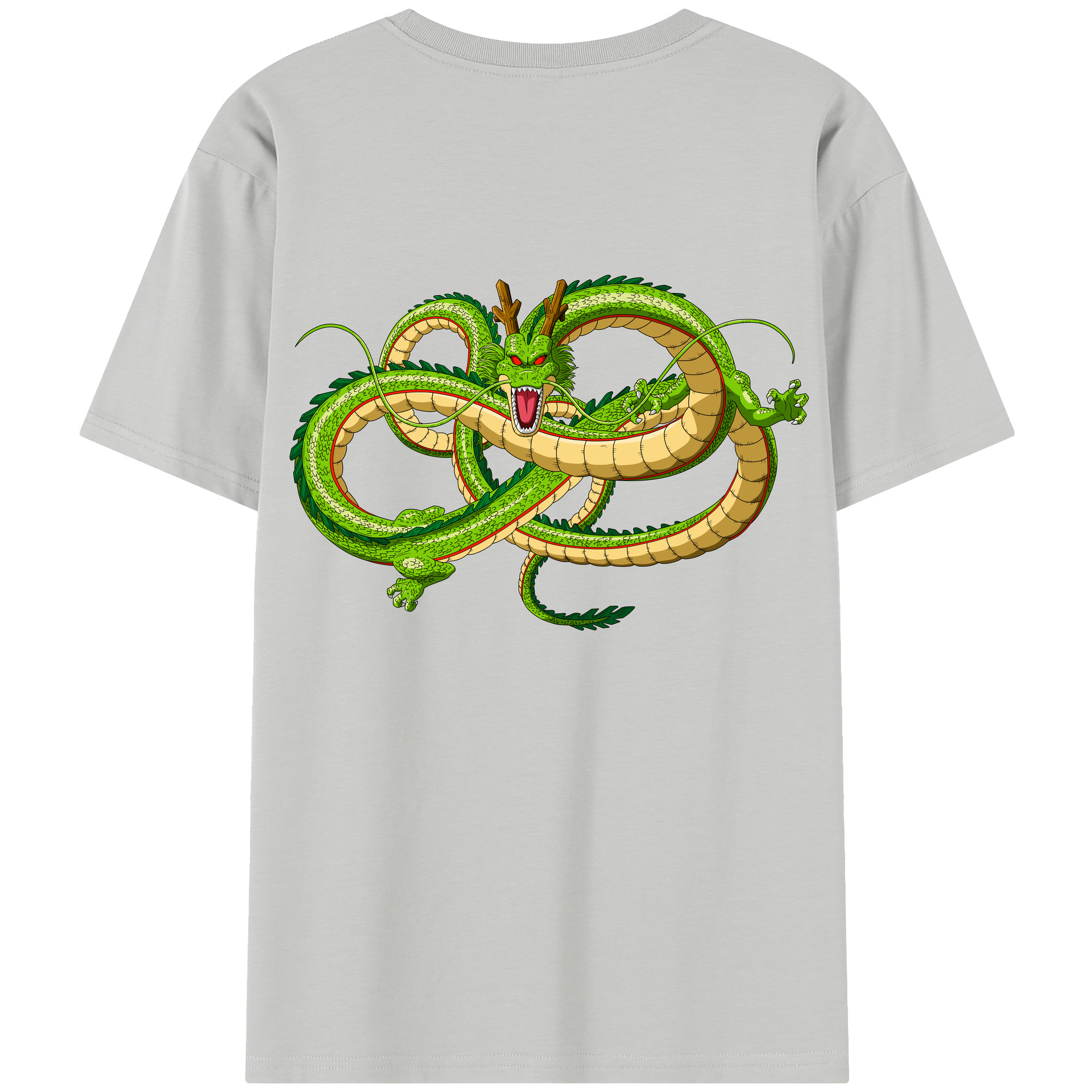 （画像用） ドラゴンボール 神龍 シェンロン DRAGON BALL Shenron レディース半袖Tシャツ(バックプリント)